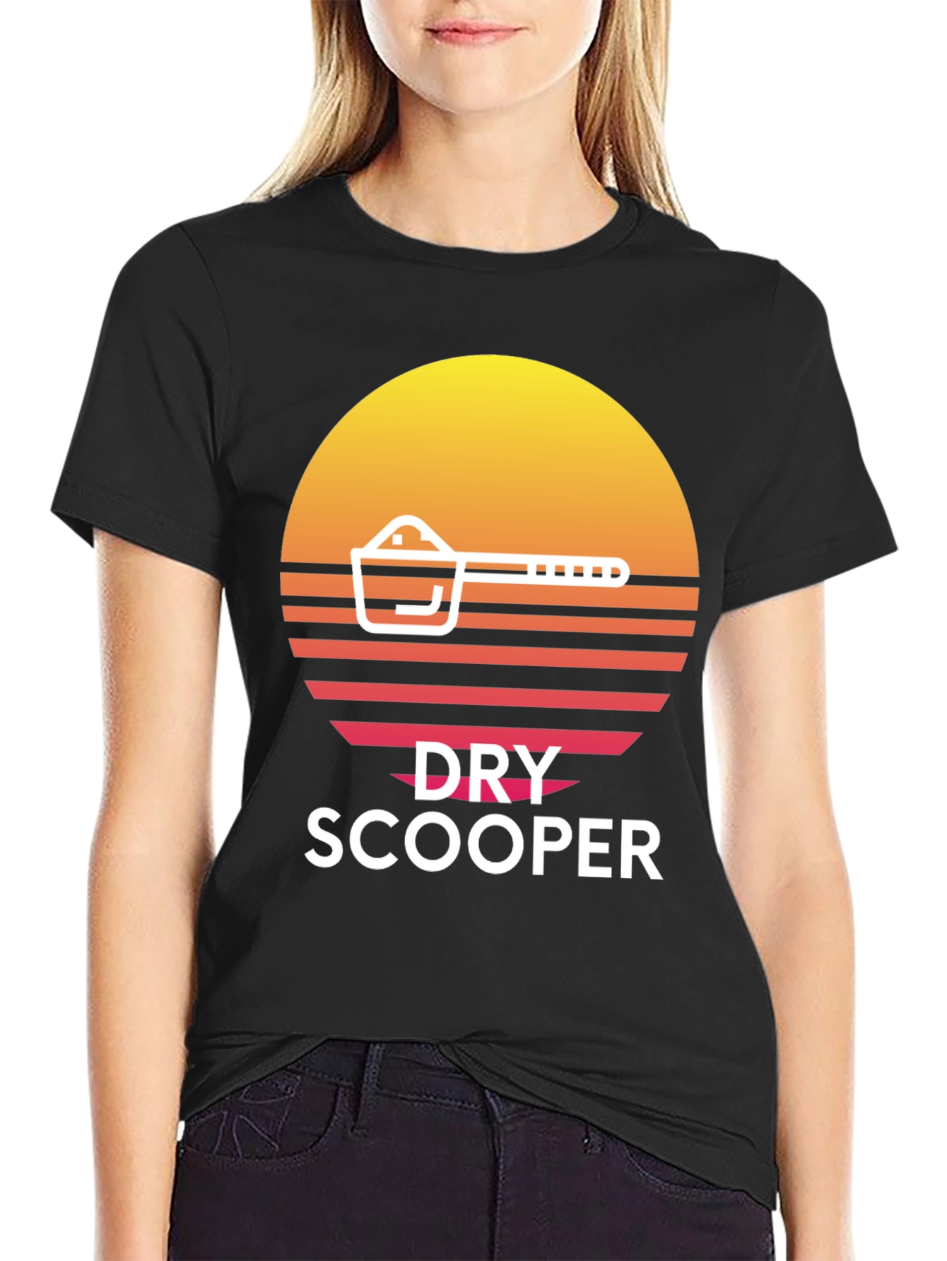 Dry Scooper Graphic T-Shirt - Black