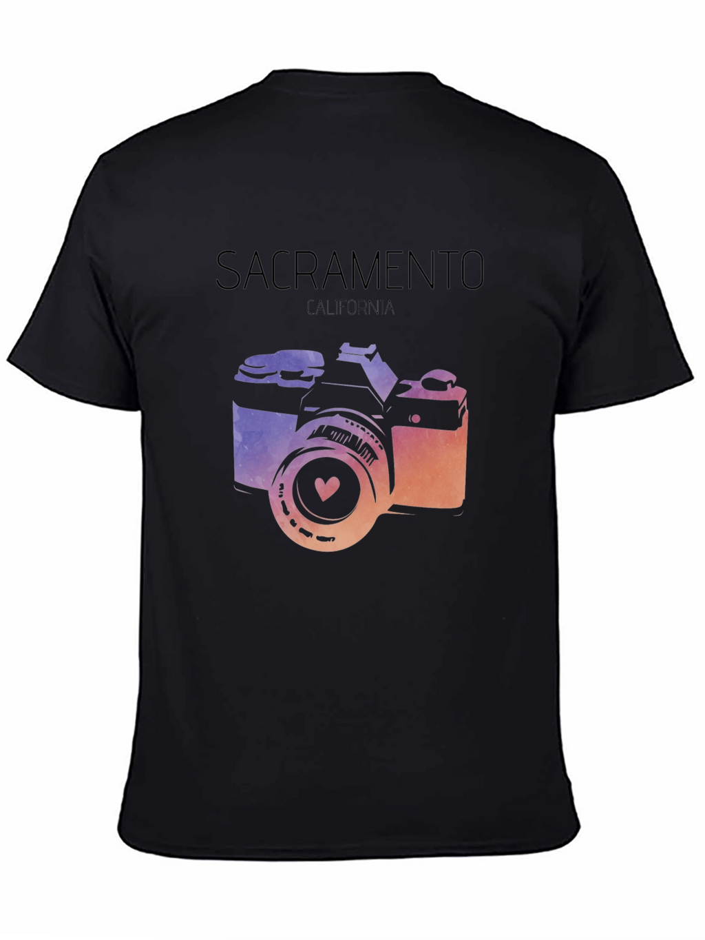 Sacramento Camera Graphic Tee