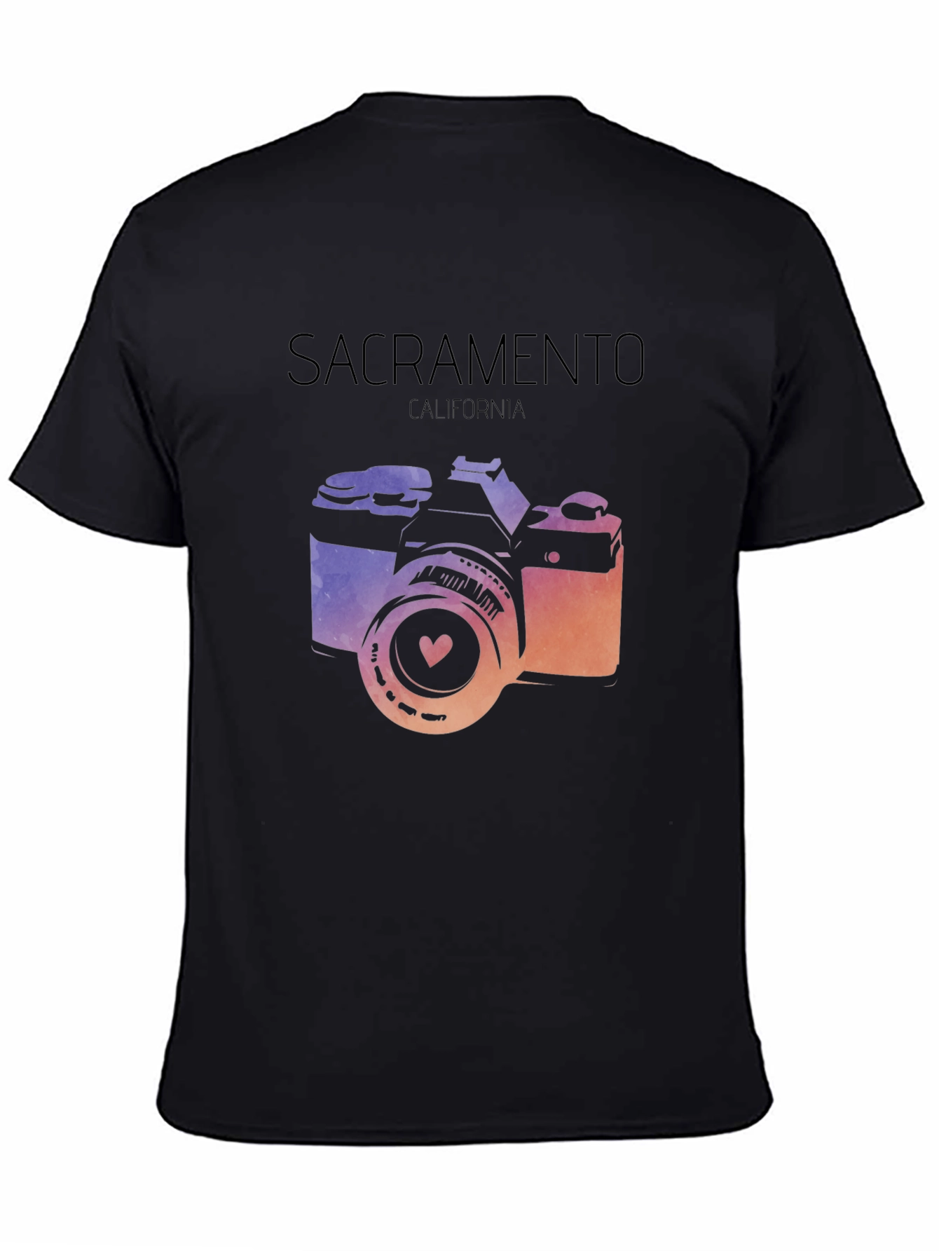 Sacramento Camera Graphic Tee