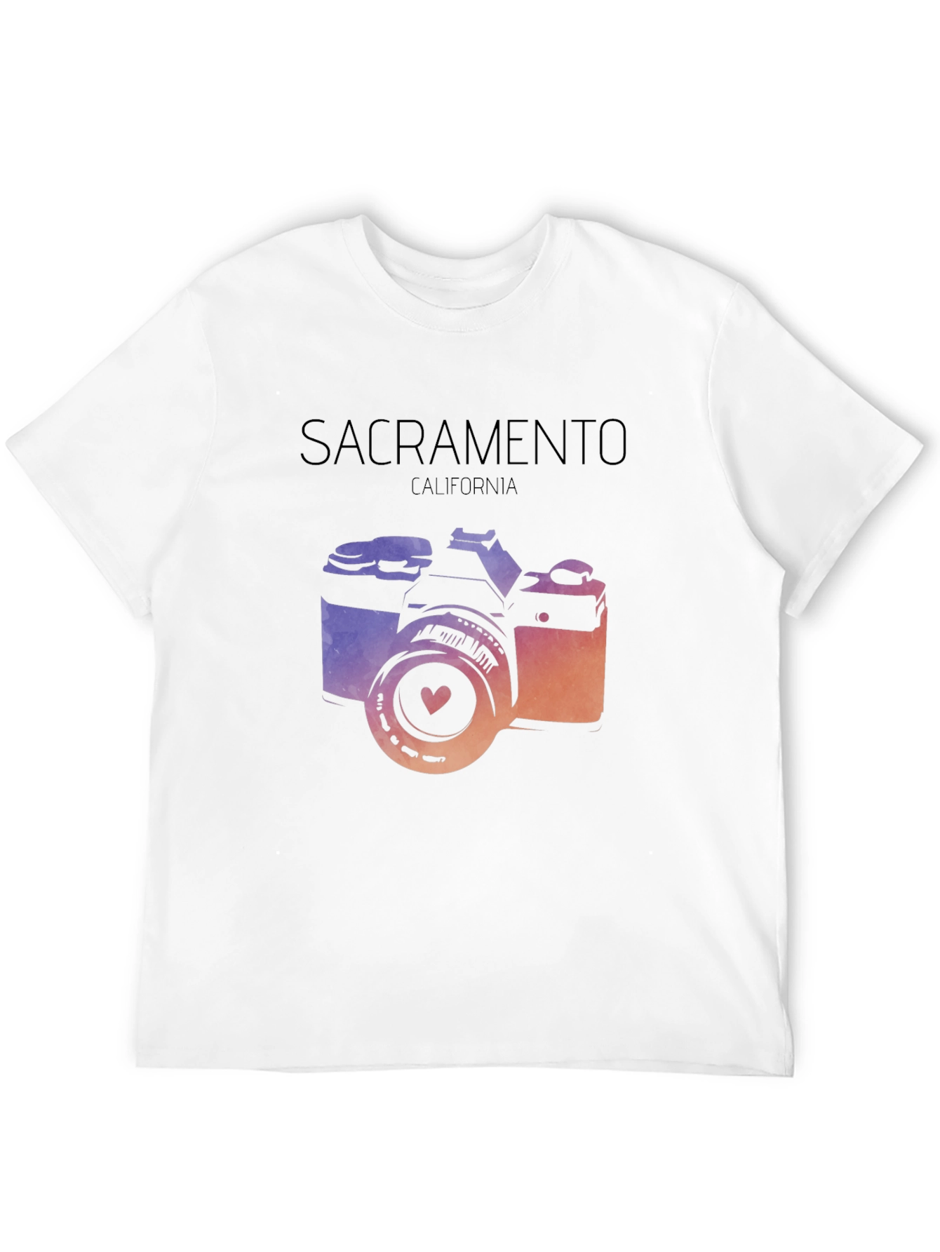 Sacramento Camera Graphic Tee
