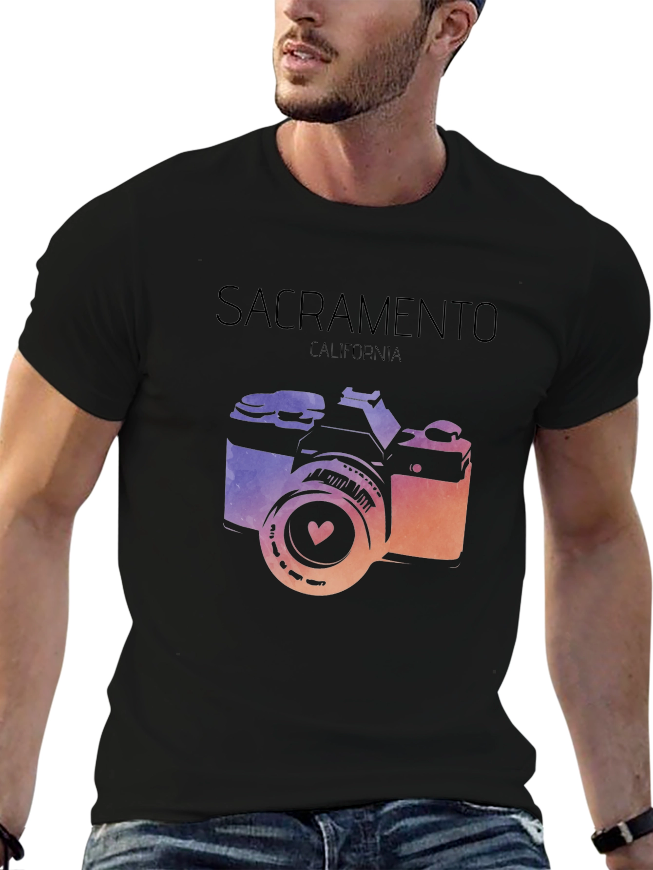Sacramento Camera Graphic Tee