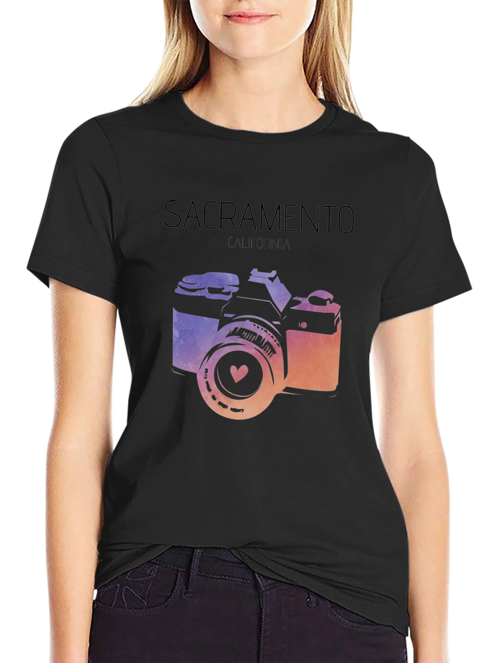 Sacramento Camera Graphic Tee