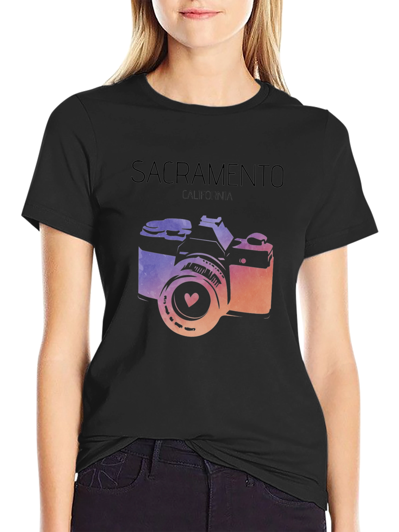 Sacramento Camera Graphic Tee