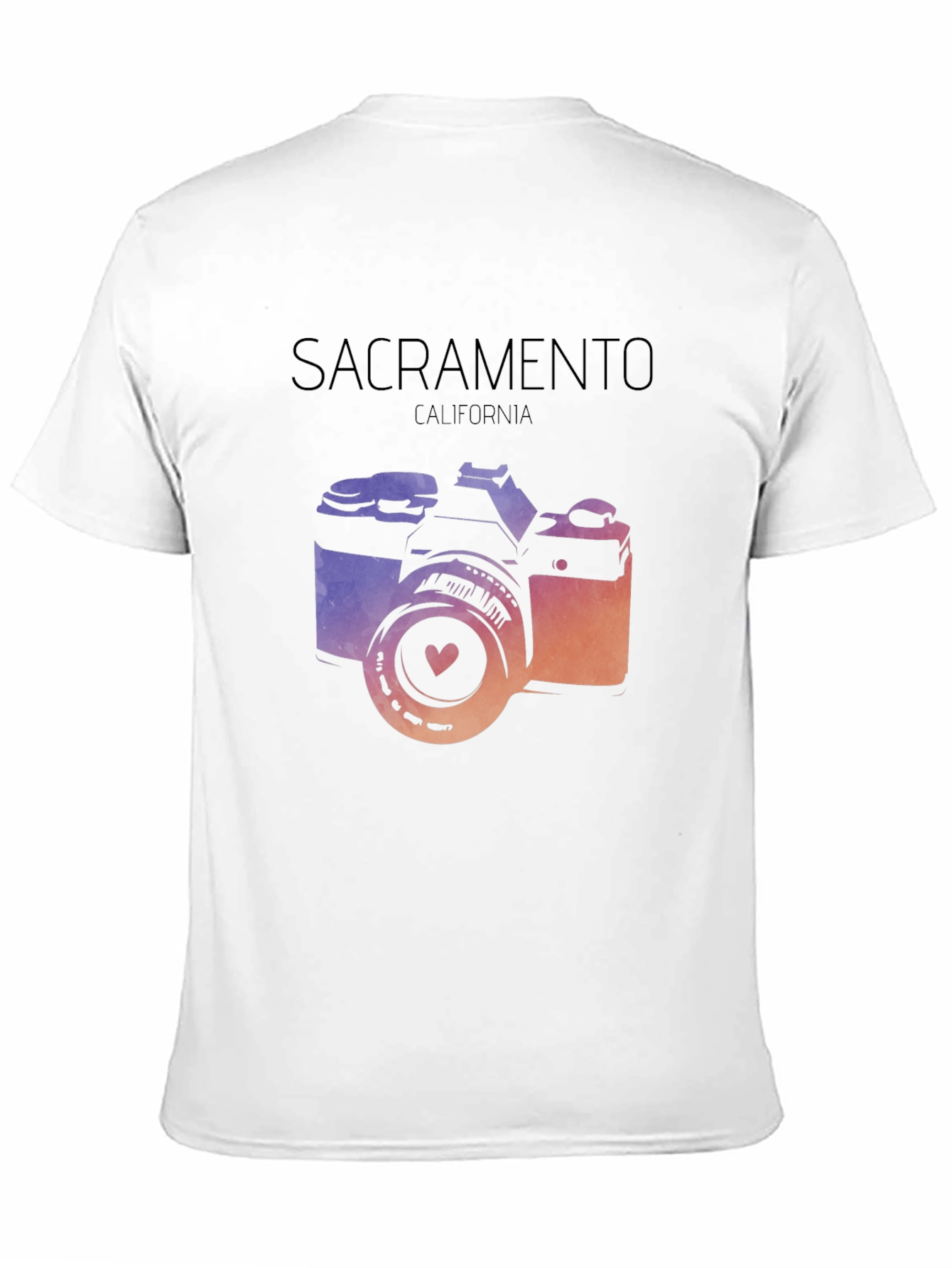 Sacramento Camera Graphic Tee