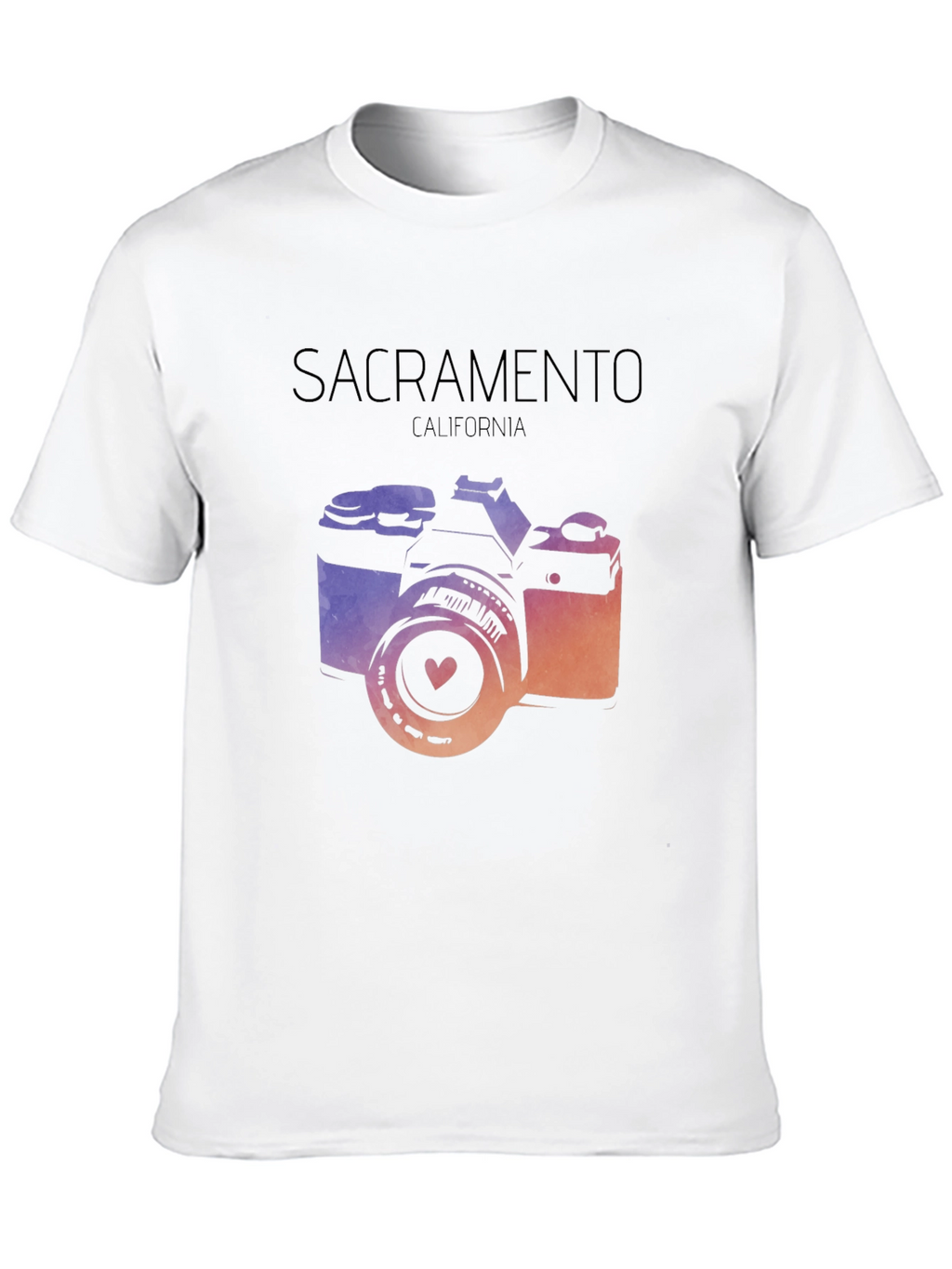 Sacramento Camera Graphic Tee