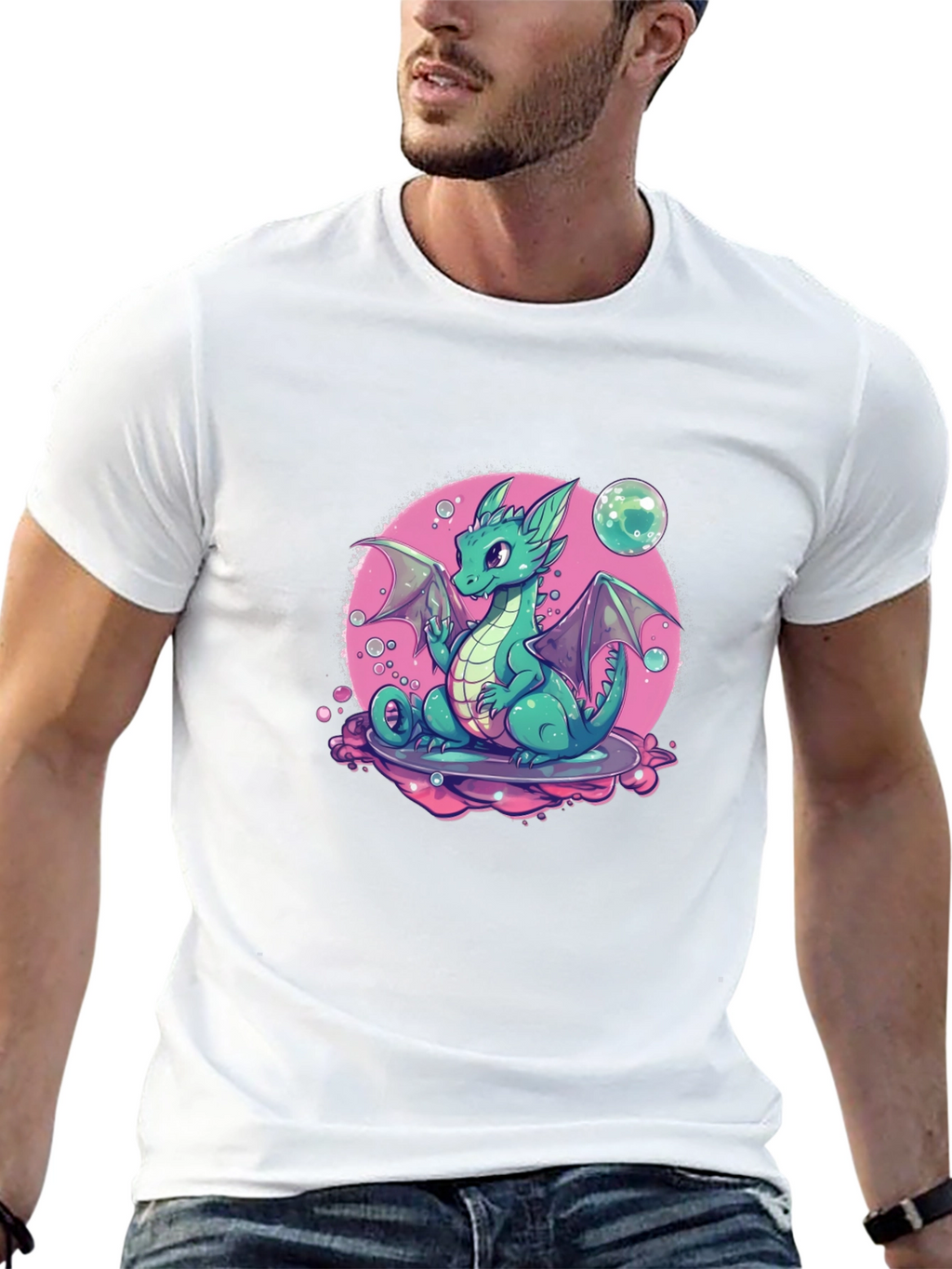 Dragon T-Shirt - Cute Fantasy Graphic Tee