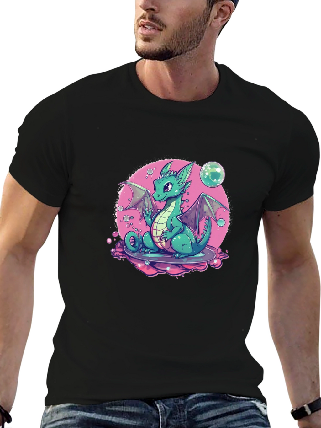 Dragon T-Shirt - Cute Fantasy Graphic Tee