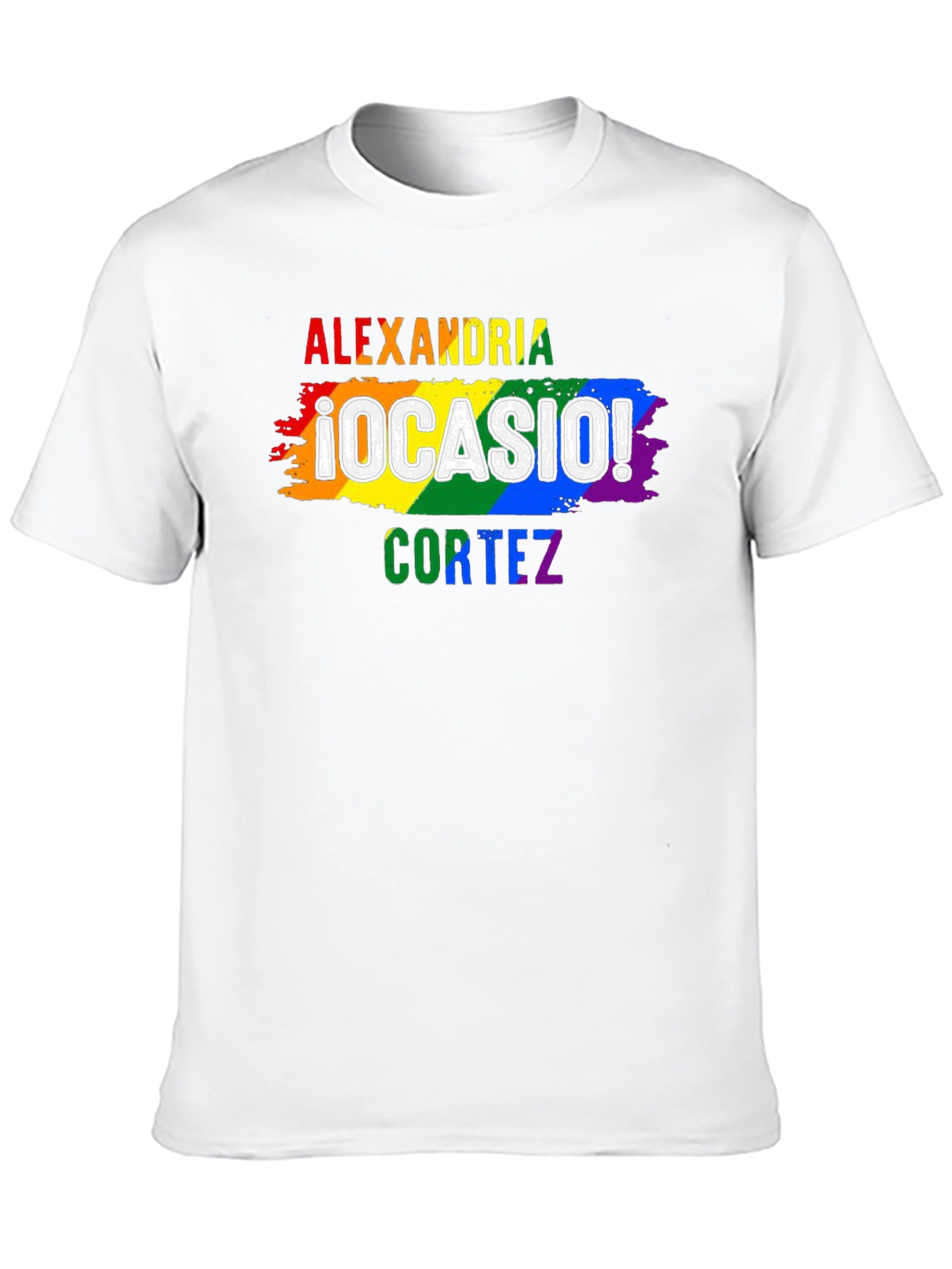 Alexandria Ocasio-Cortez Pride T-Shirt
