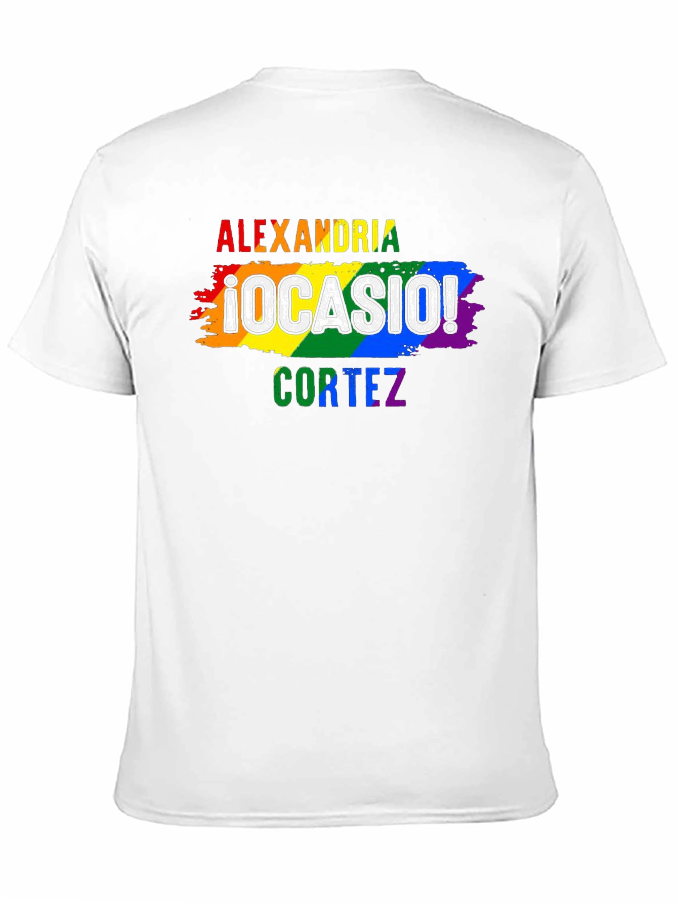Alexandria Ocasio-Cortez Pride T-Shirt