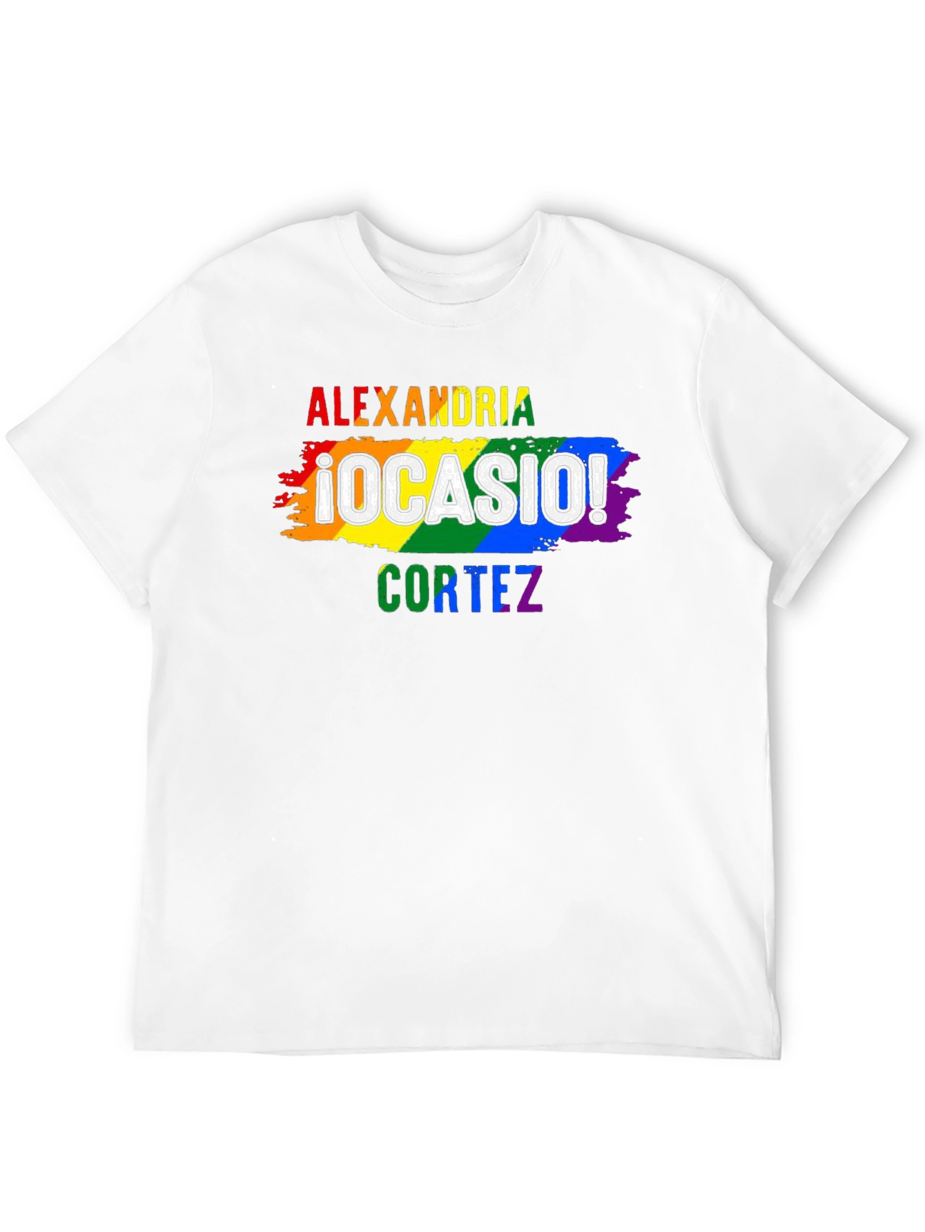 Alexandria Ocasio-Cortez Pride T-Shirt