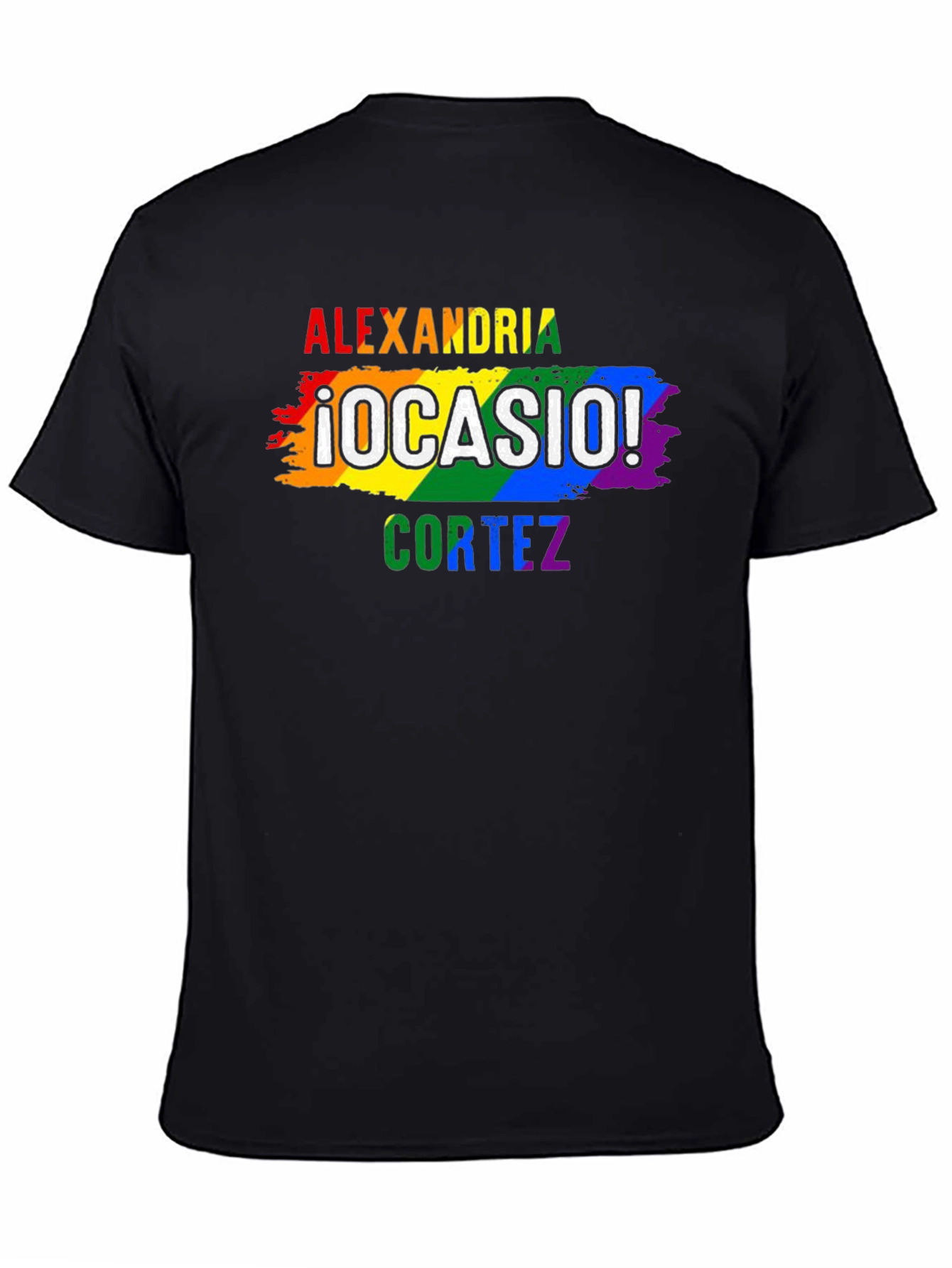 Alexandria Ocasio-Cortez Pride T-Shirt