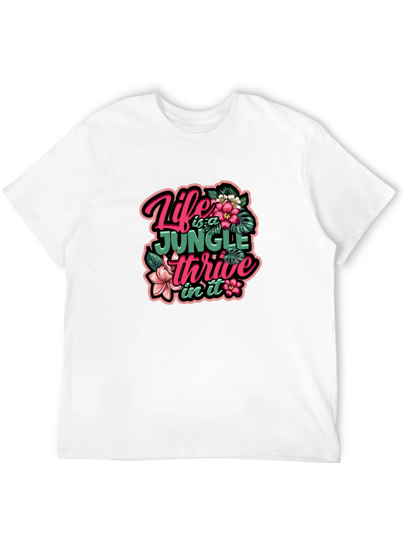 Jungle Life Graphic Tee - Thrive in It!