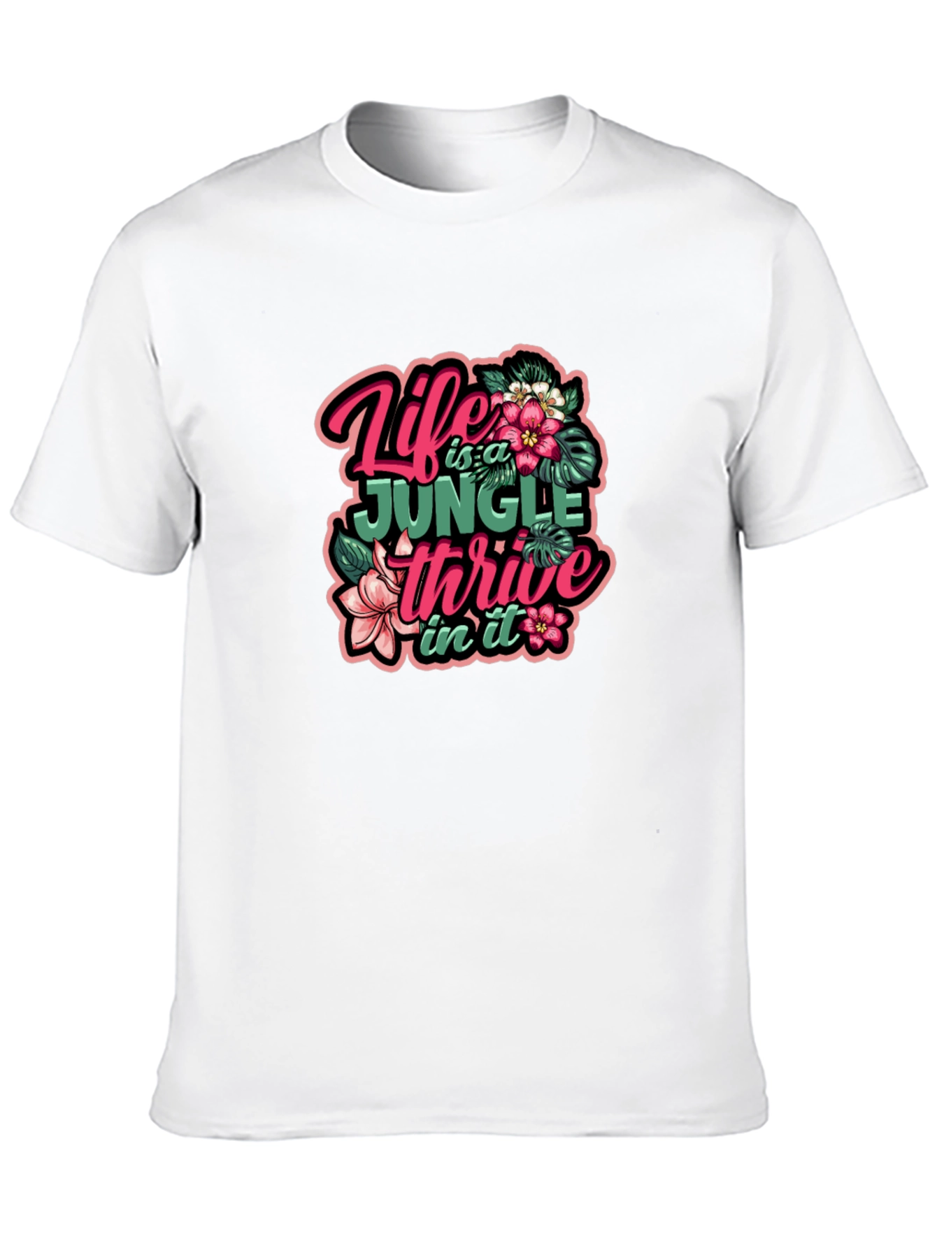 Jungle Life Graphic Tee - Thrive in It!