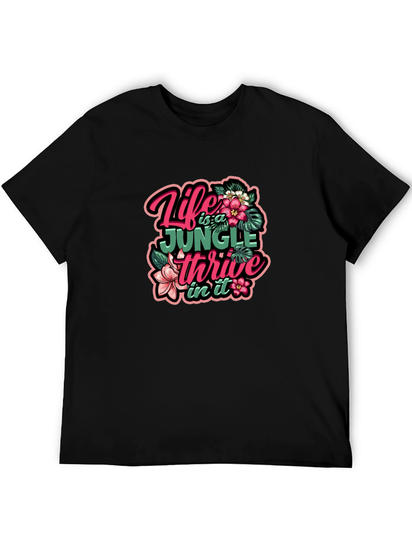 Jungle Life Graphic Tee - Thrive in It!