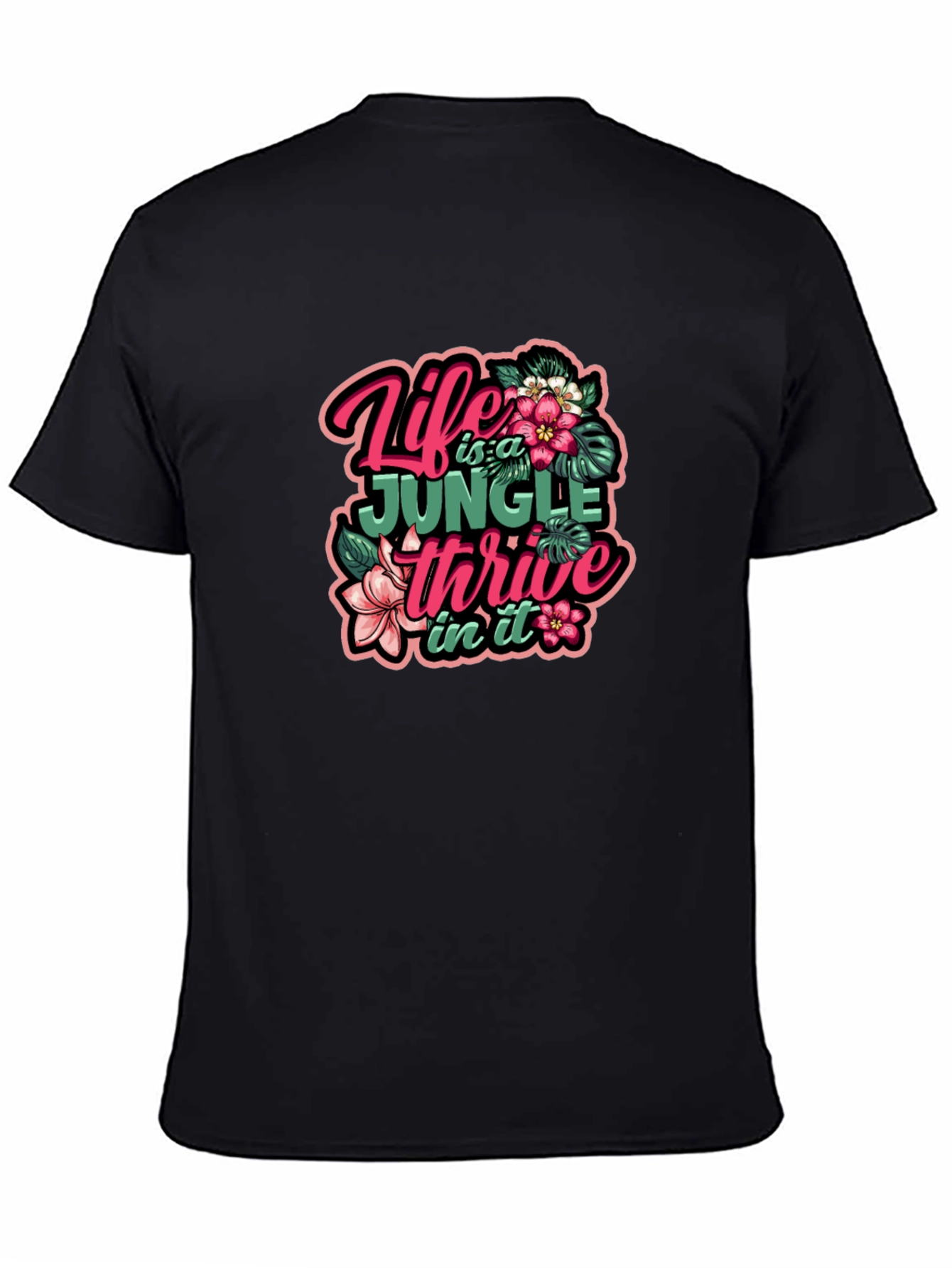 Jungle Life Graphic Tee - Thrive in It!