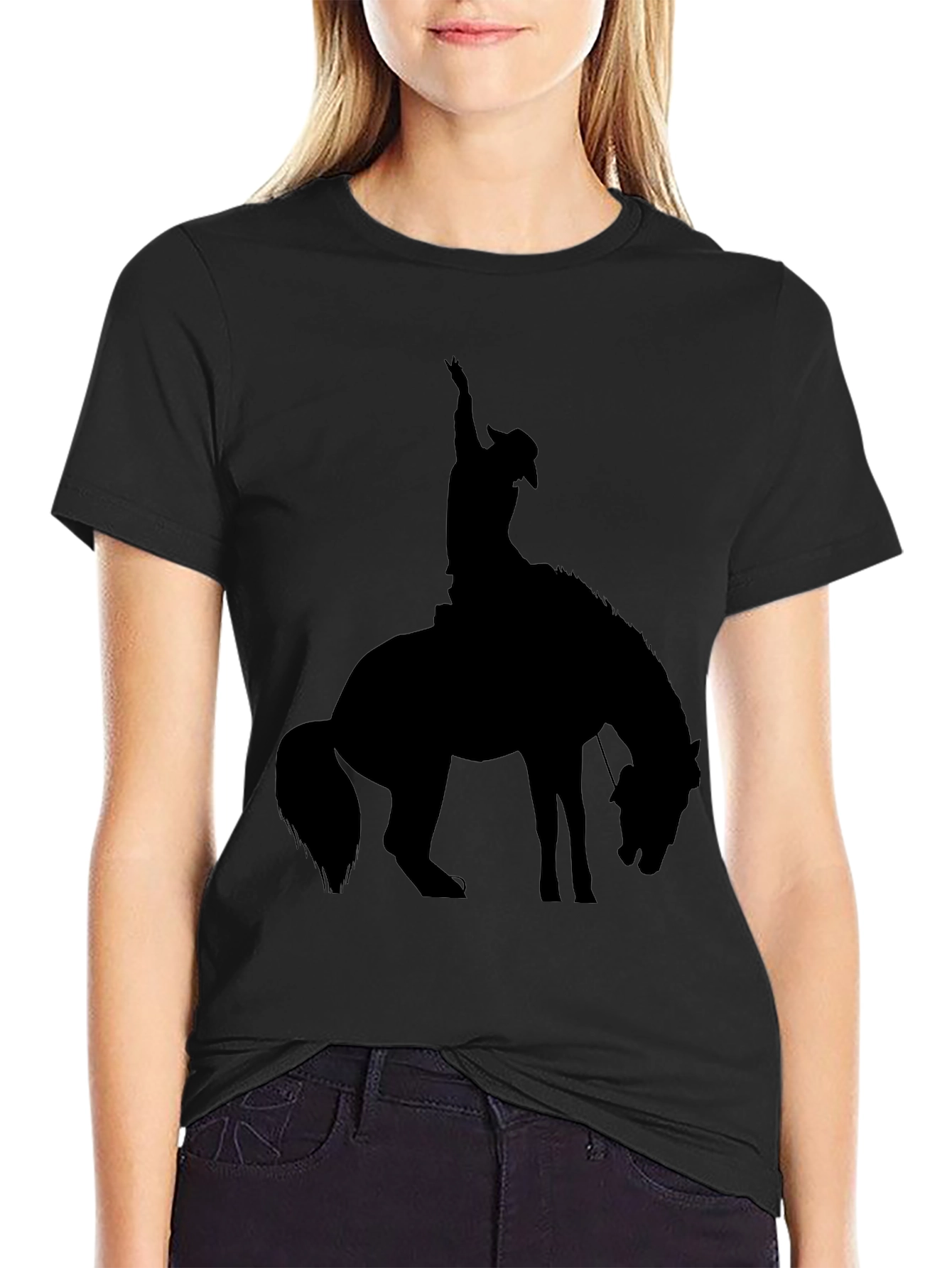 Cowboy Silhouette Graphic Tee