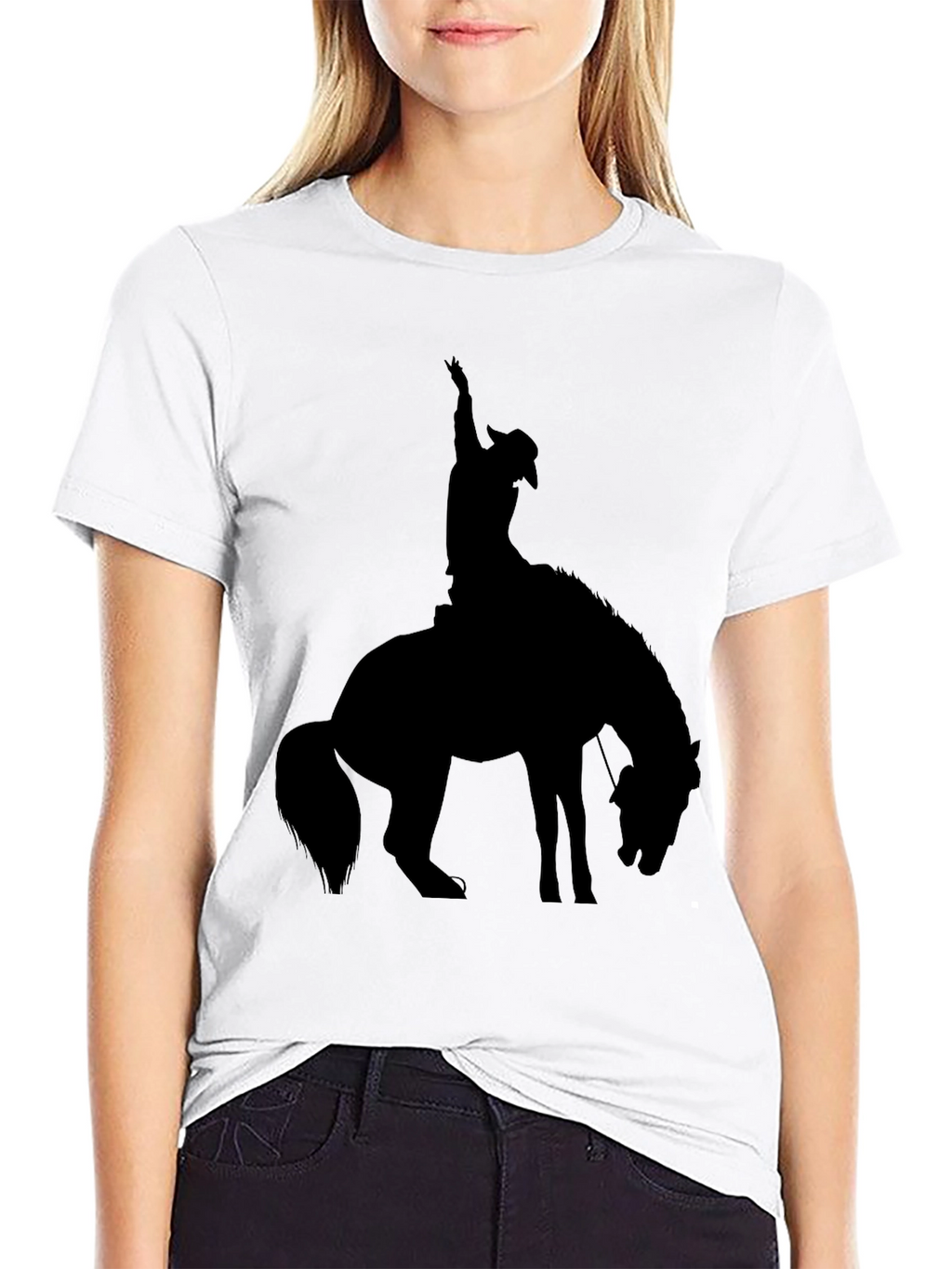 Cowboy Silhouette Graphic Tee