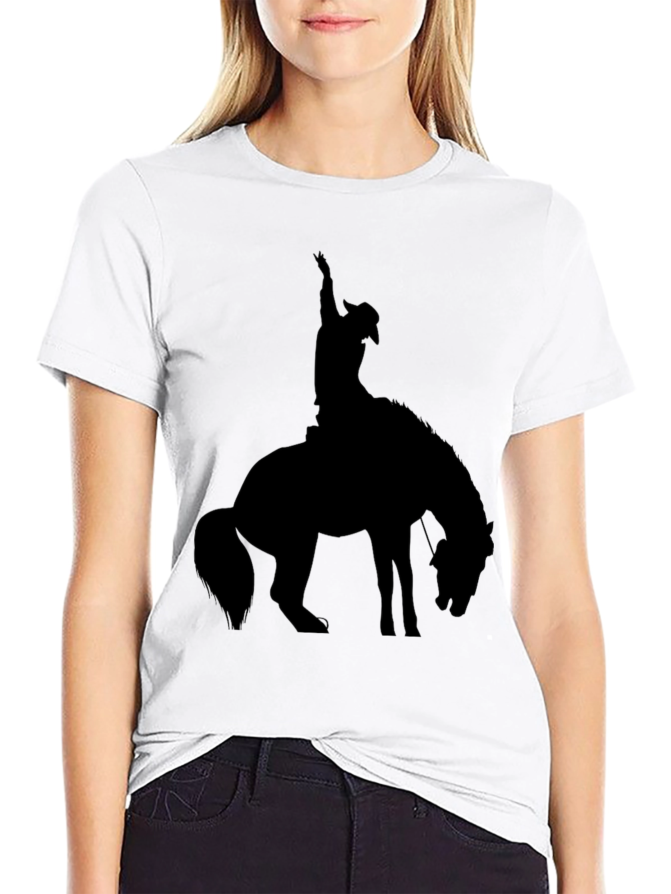 Cowboy Silhouette Graphic Tee