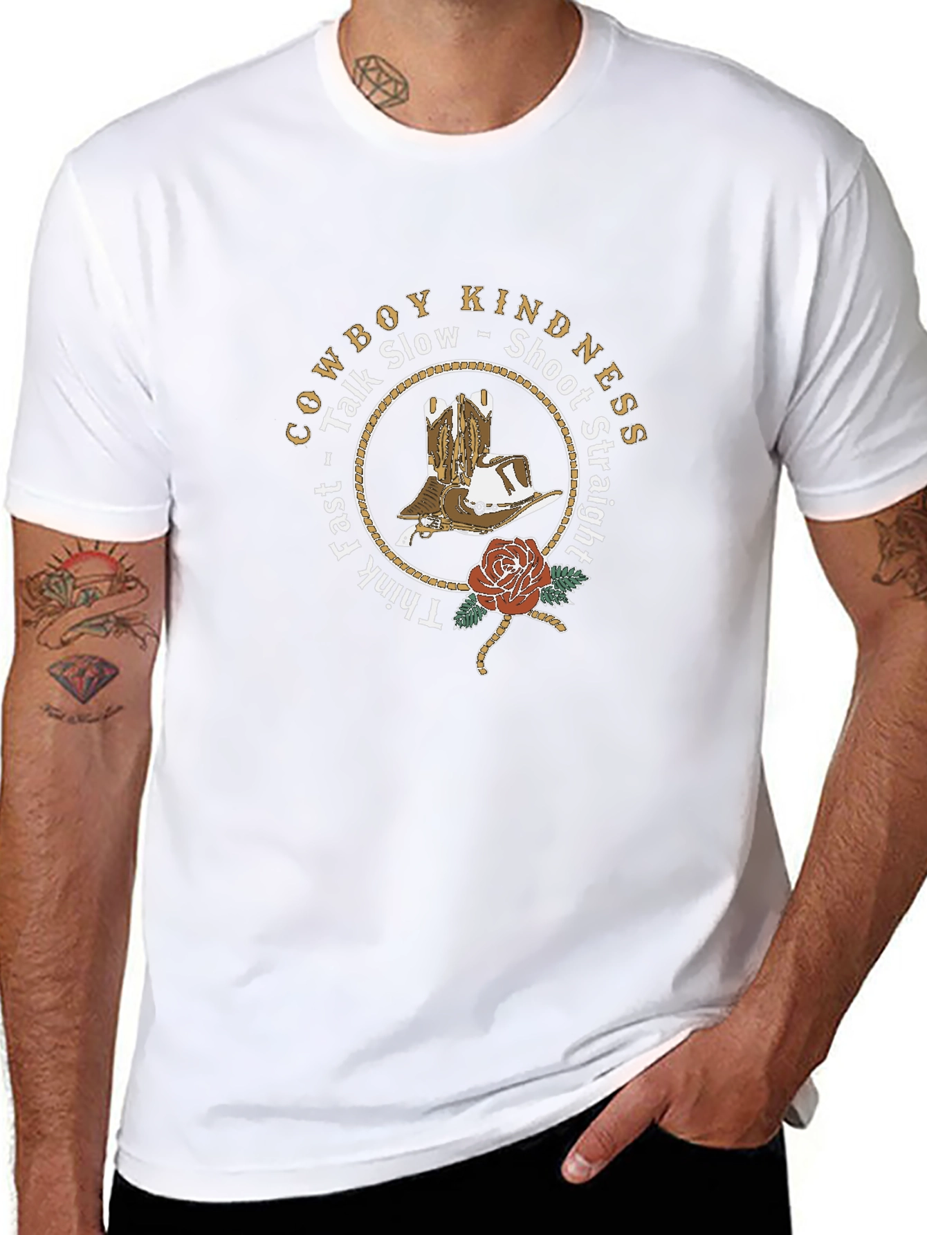 Cowboy Kindness Graphic T-Shirt