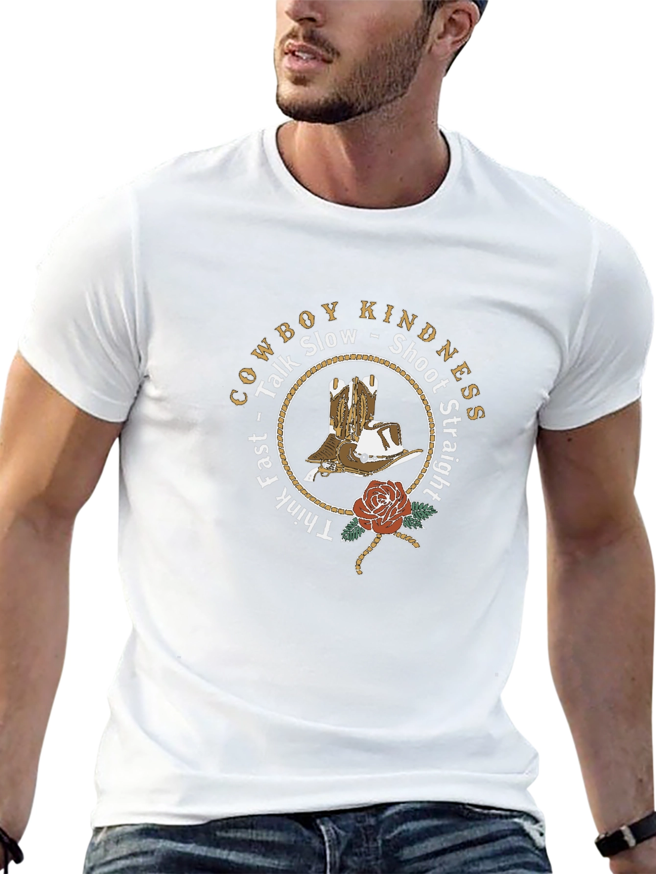 Cowboy Kindness Graphic T-Shirt