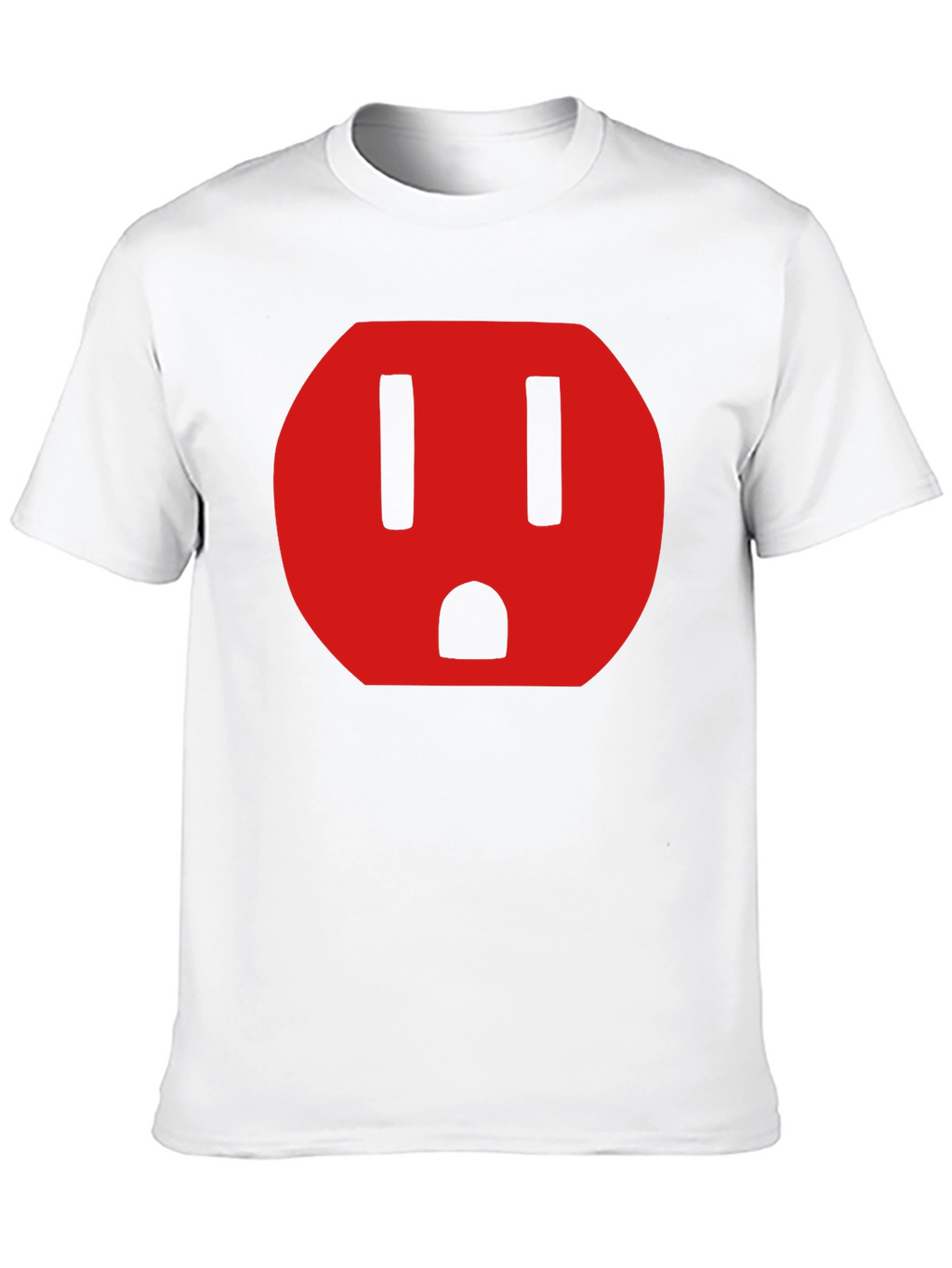 Electrical Outlet Graphic Tee - Funny T-Shirt