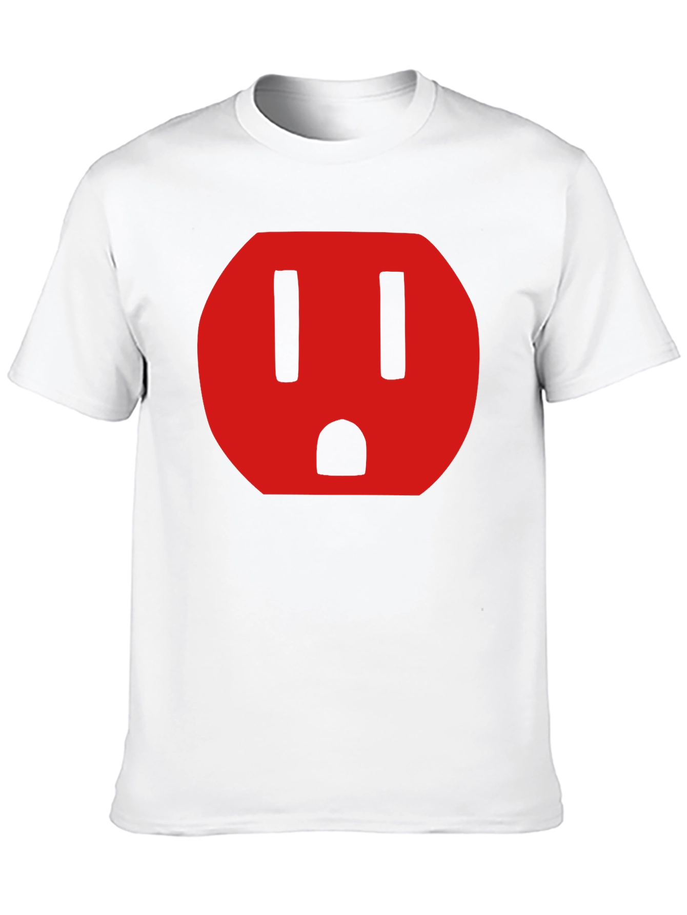 Electrical Outlet Graphic Tee - Funny T-Shirt