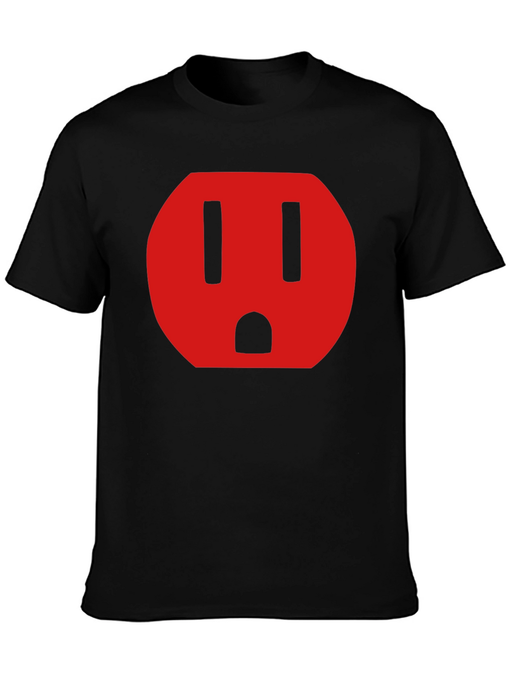 Electrical Outlet Graphic Tee - Funny T-Shirt