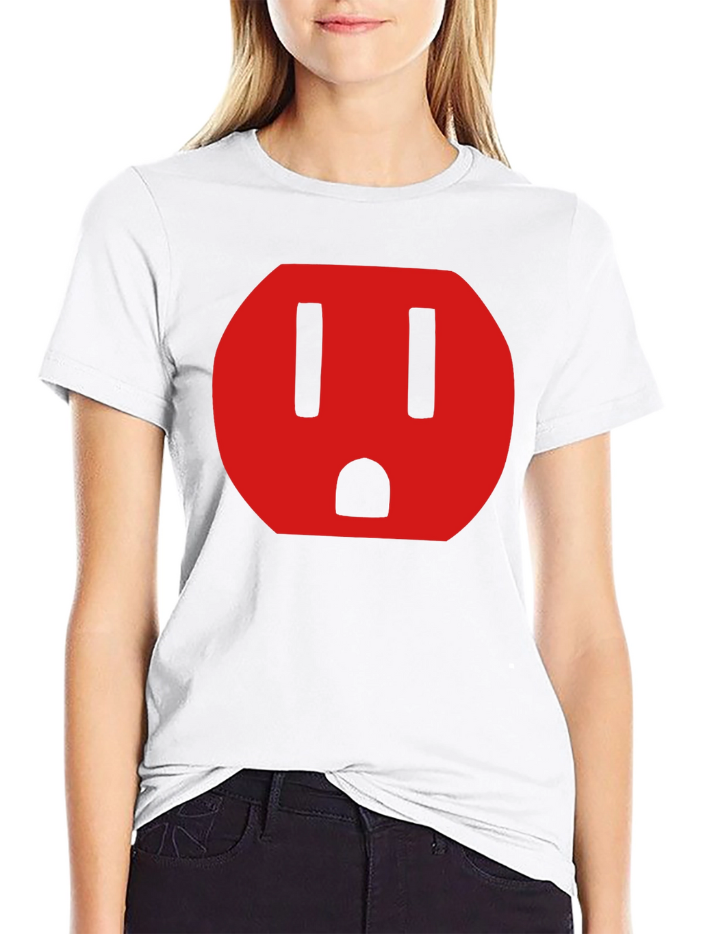 Electrical Outlet Graphic Tee - Funny T-Shirt