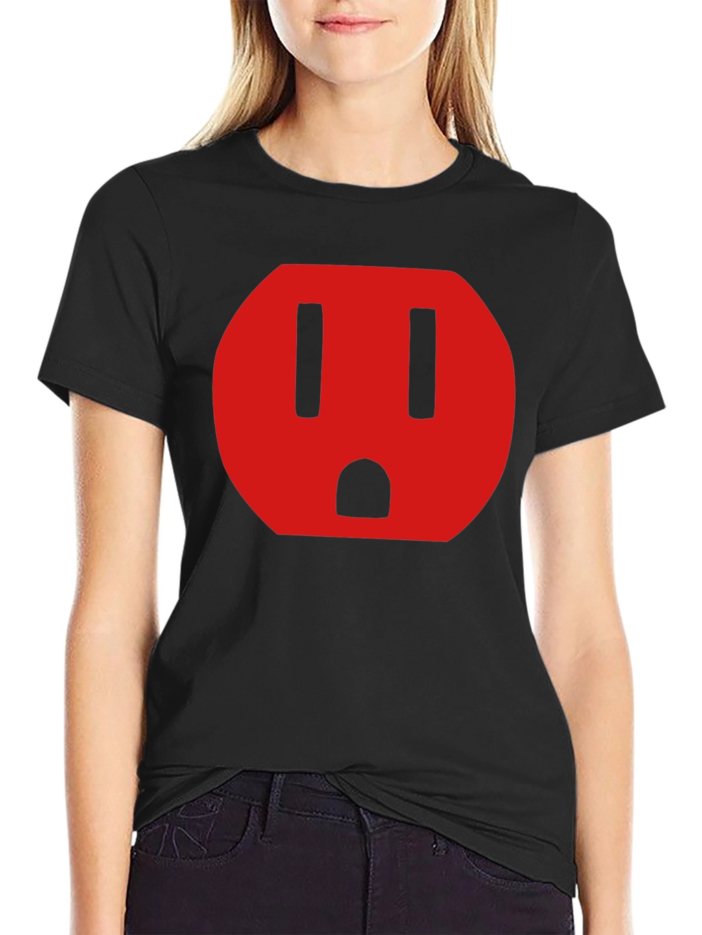 Electrical Outlet Graphic Tee - Funny T-Shirt