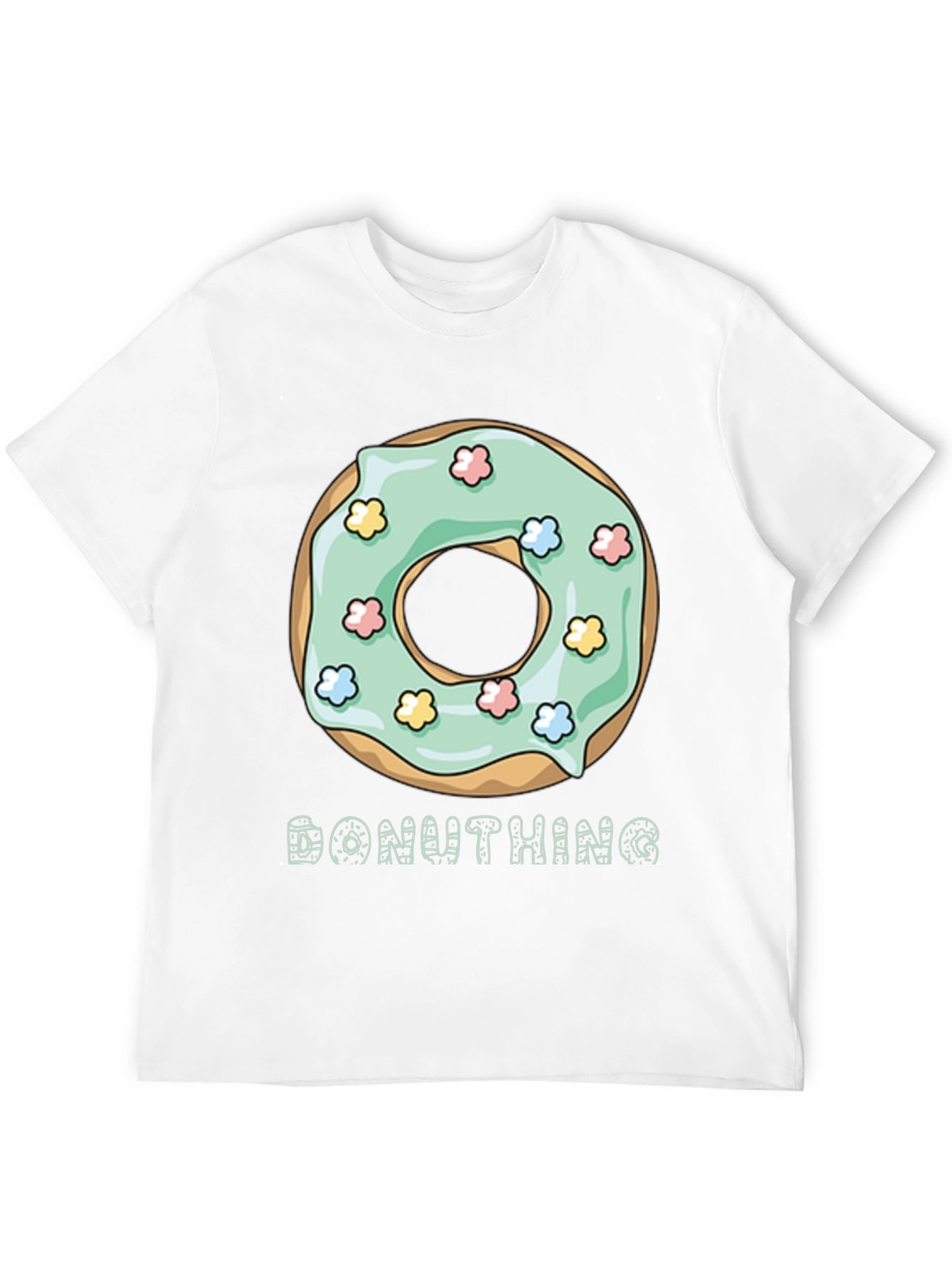 Donut King Graphic T-Shirt - Trendy Casual Wear