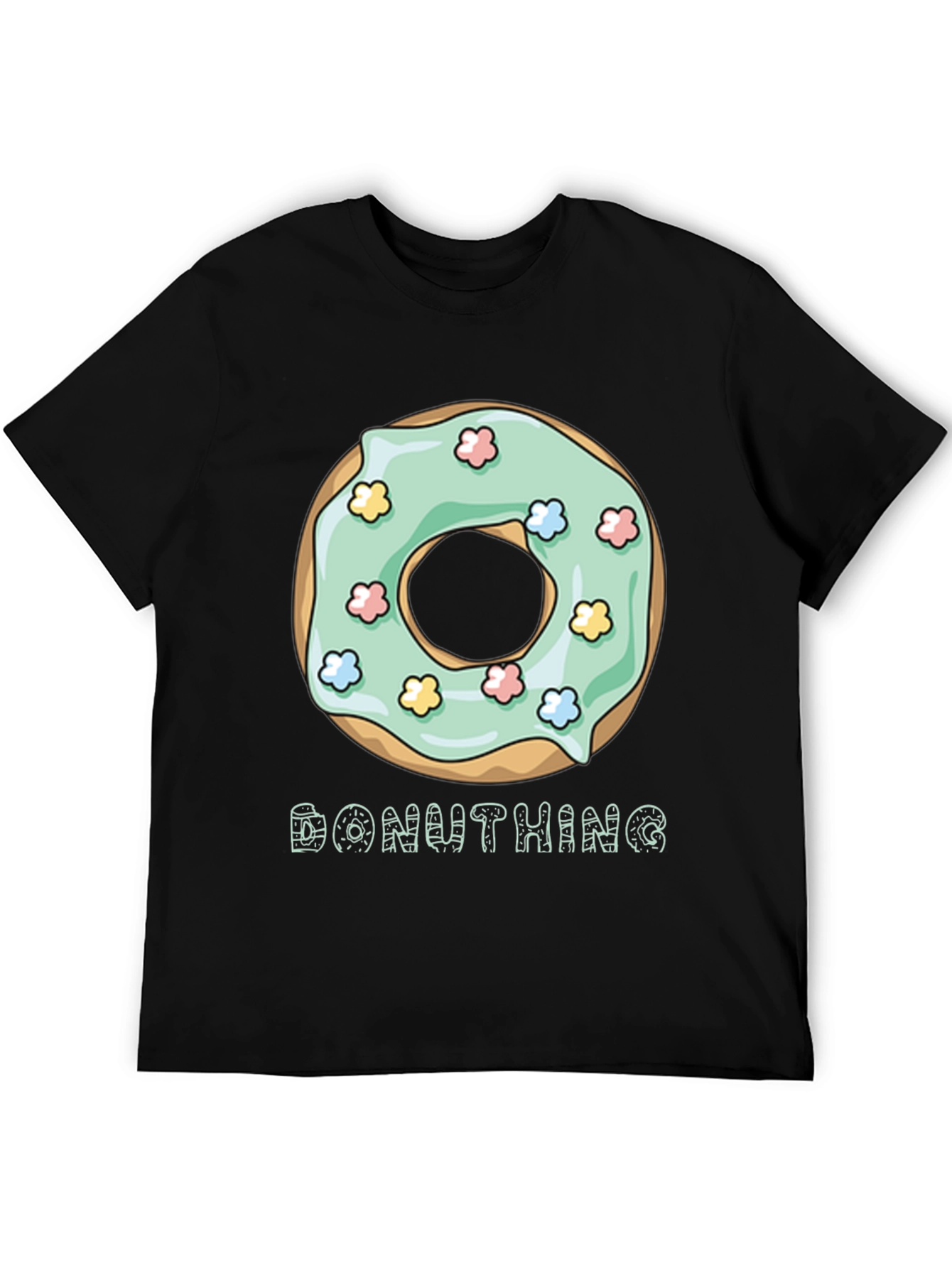 Donut King Graphic T-Shirt - Trendy Casual Wear