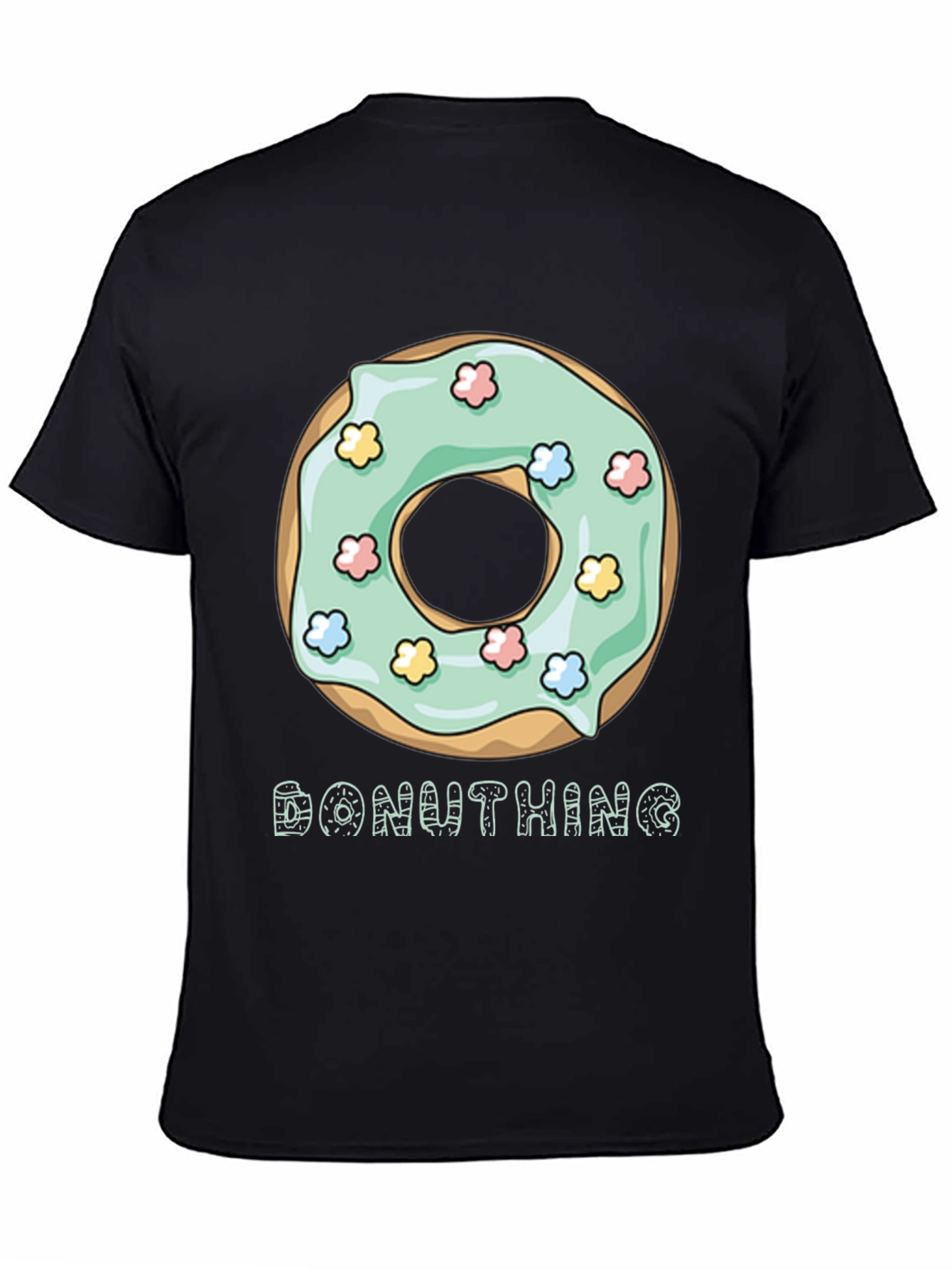 Donut King Graphic T-Shirt - Trendy Casual Wear