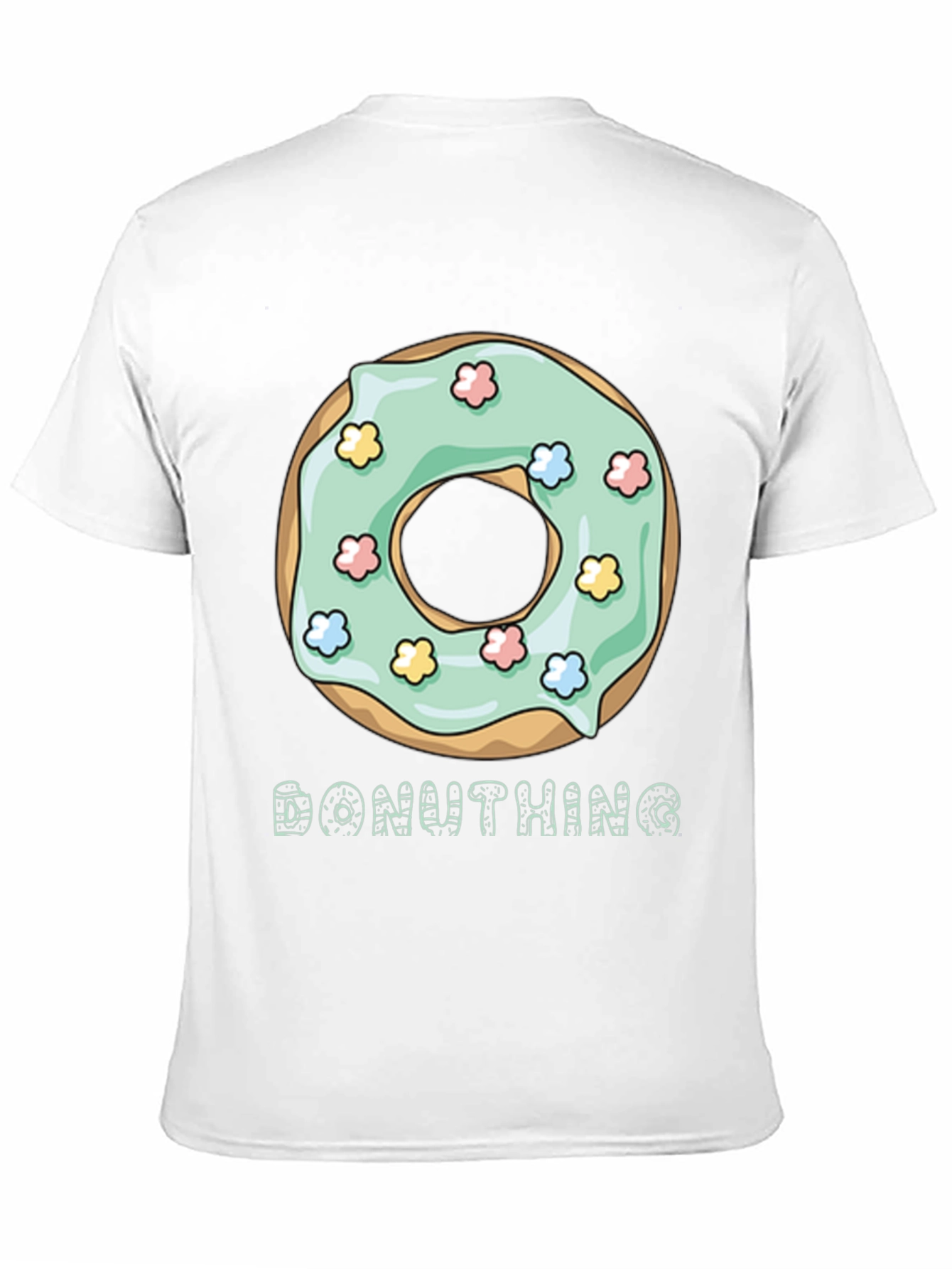 Donut King Graphic T-Shirt - Trendy Casual Wear