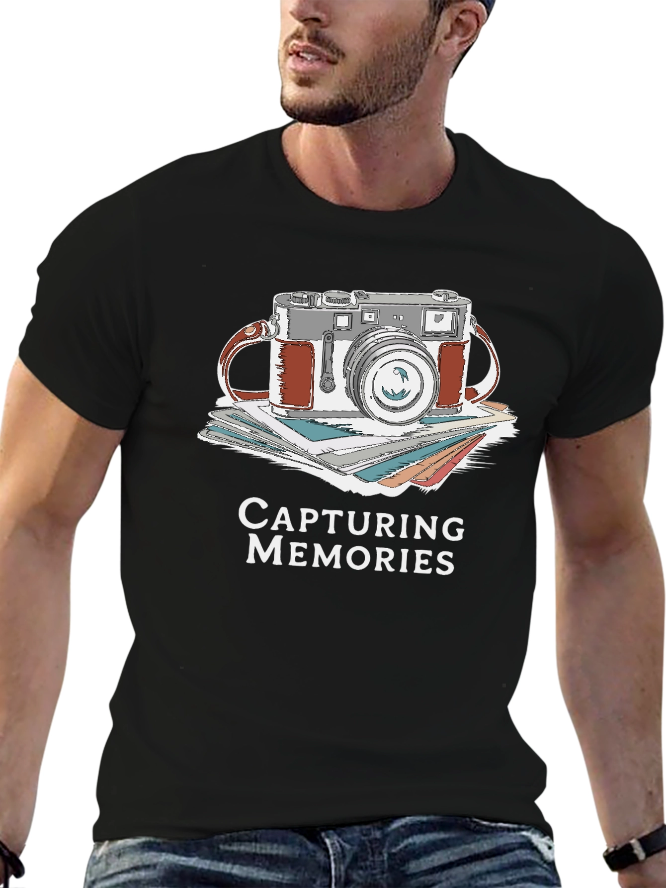 Capturing Memories Graphic T-Shirt