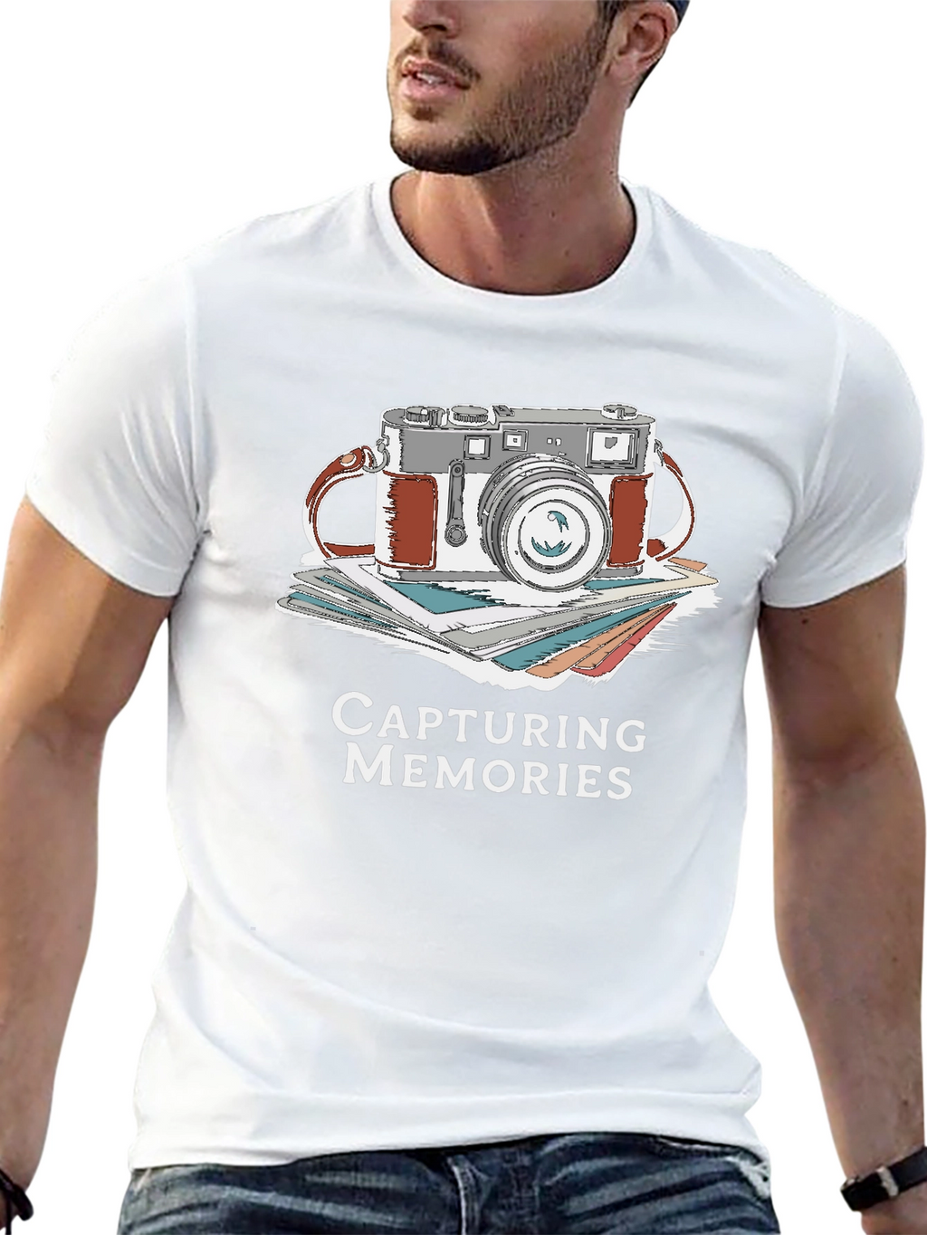 Capturing Memories Graphic T-Shirt