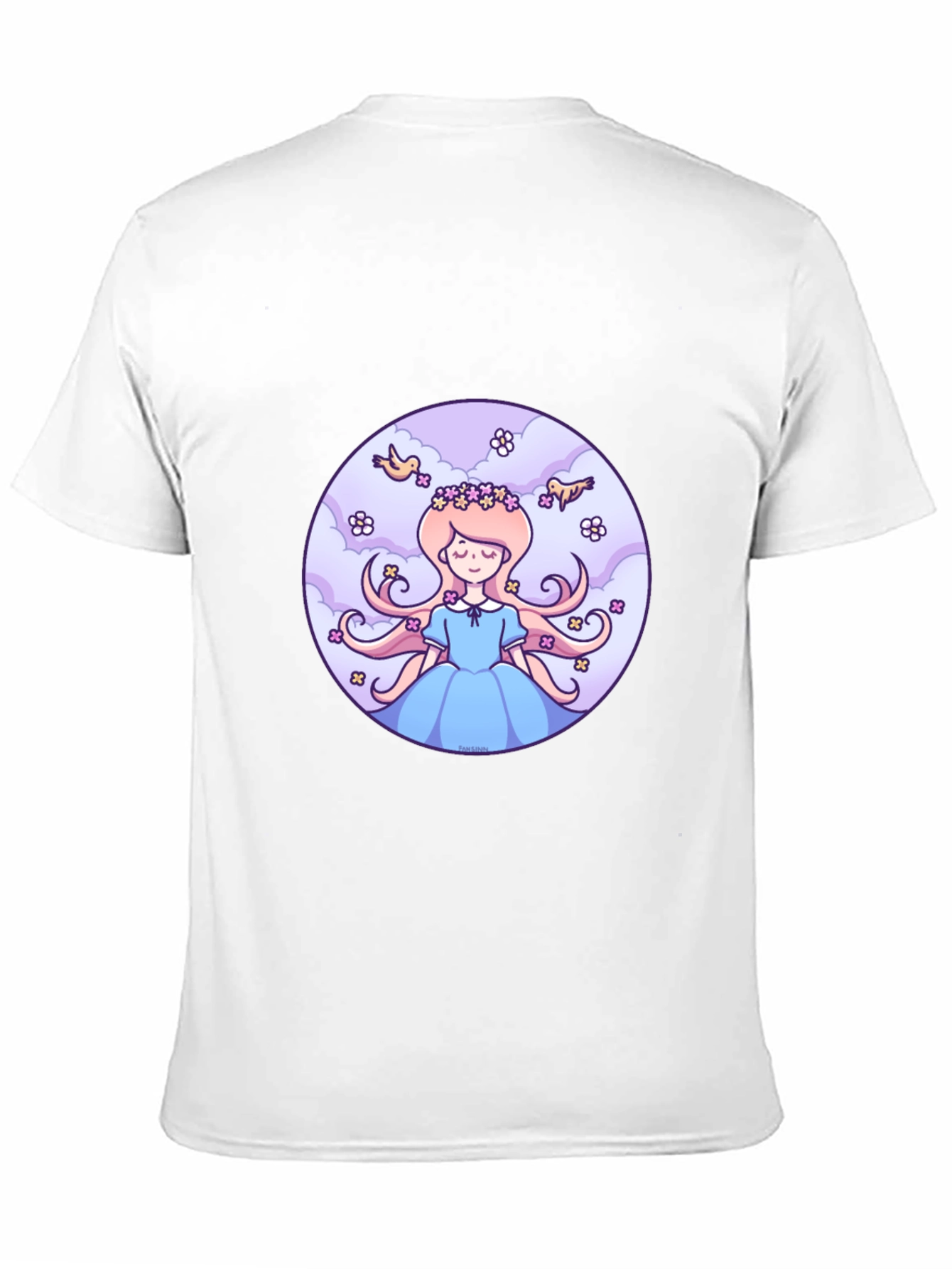 Whimsical Princess Graphic Tee - Relaxed Fit
