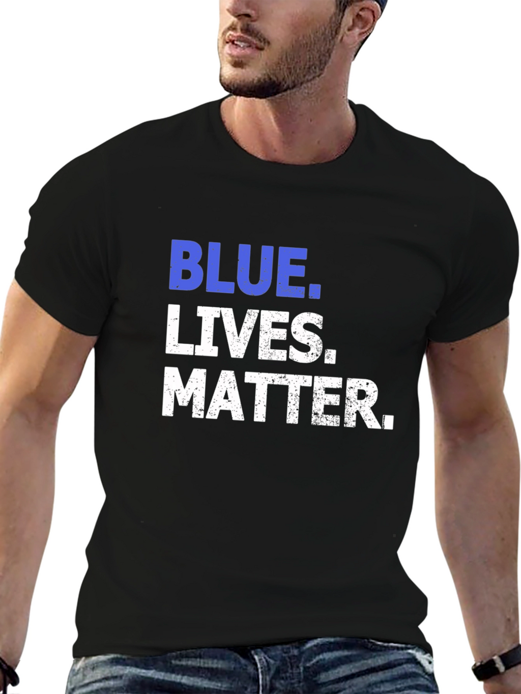 Blue Lives Matter Graphic Tee