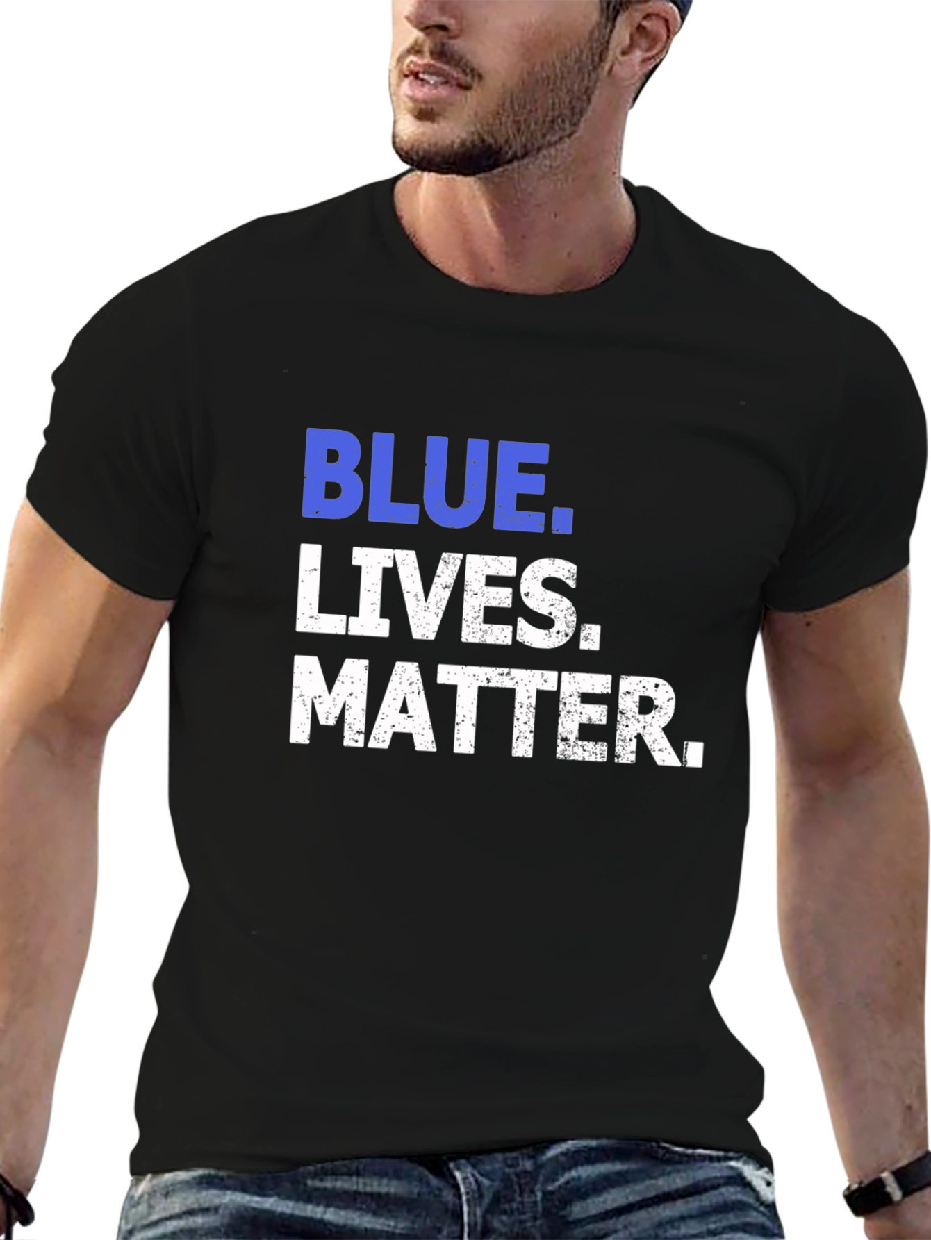 Blue Lives Matter Graphic Tee