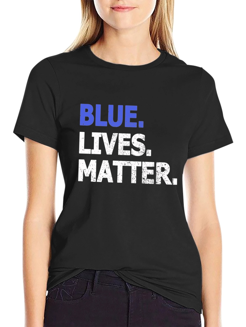 Blue Lives Matter Graphic Tee