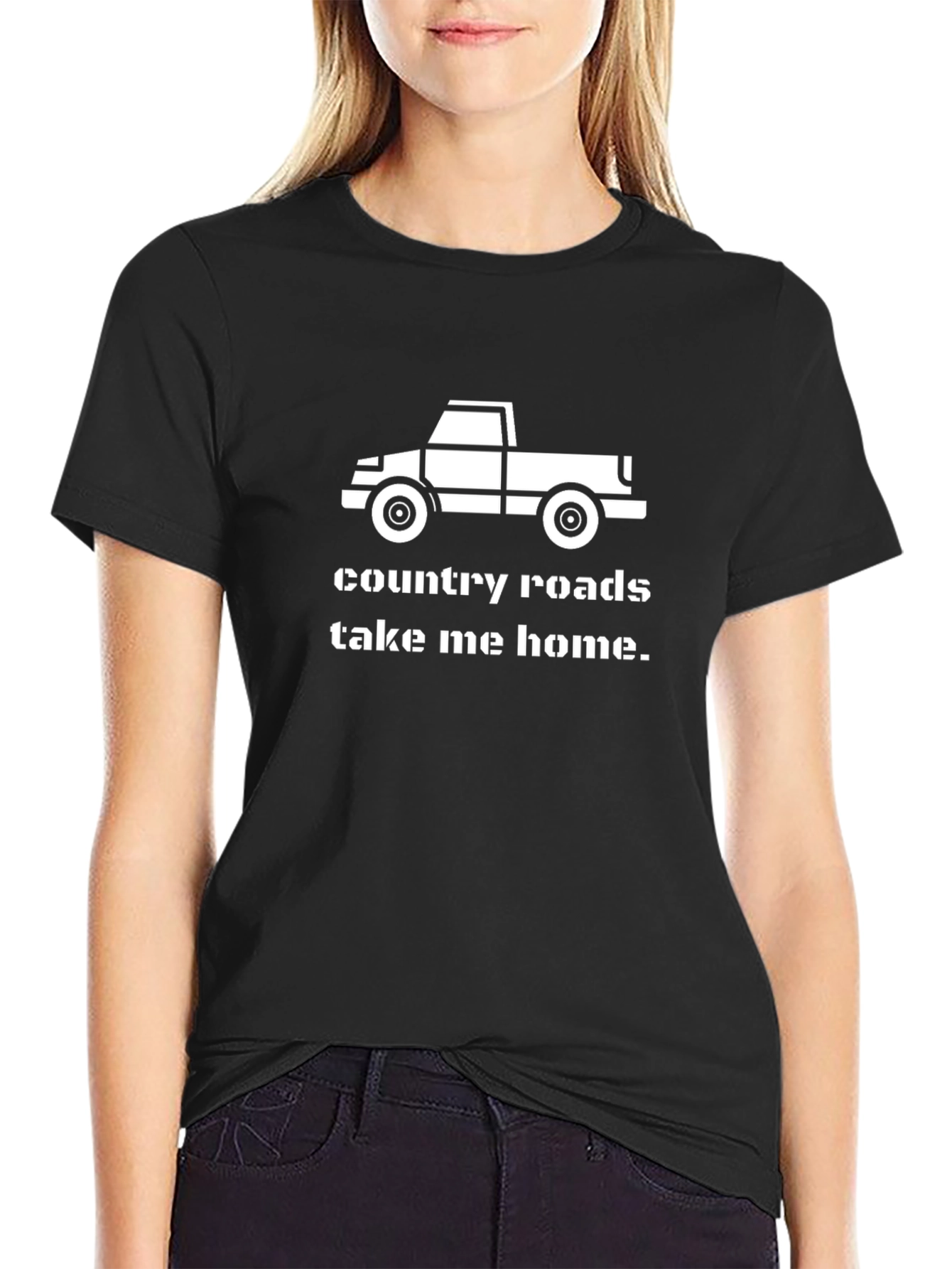 Country Roads Graphic Tee - Take Me Home T-Shirt