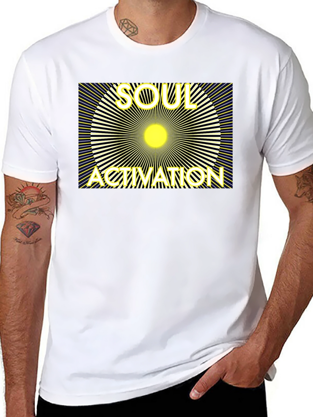 Soul Activation Graphic Tee - Black
