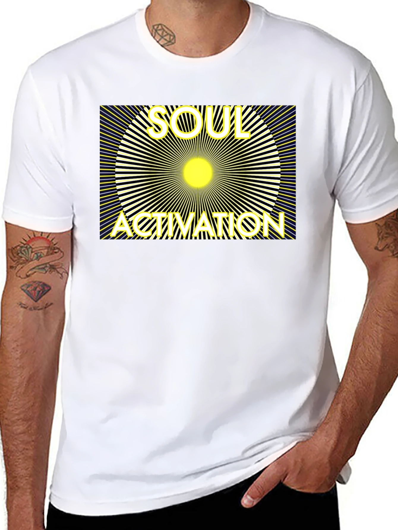 Soul Activation Graphic Tee - Black