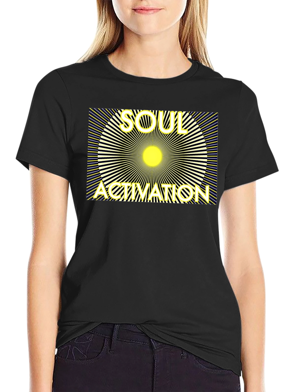 Soul Activation Graphic Tee - Black