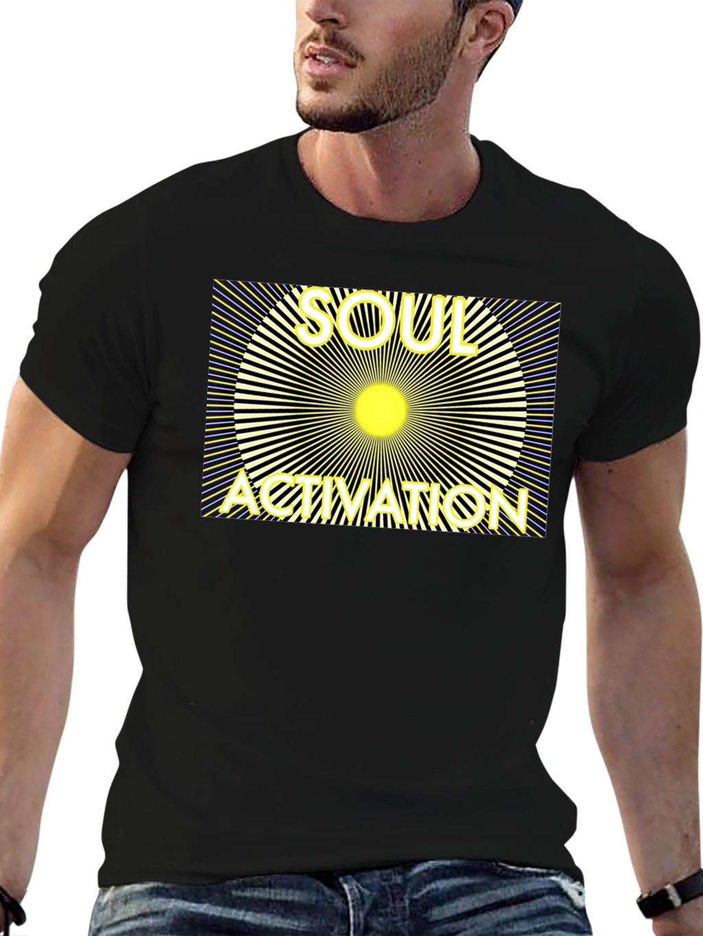 Soul Activation Graphic Tee - Black
