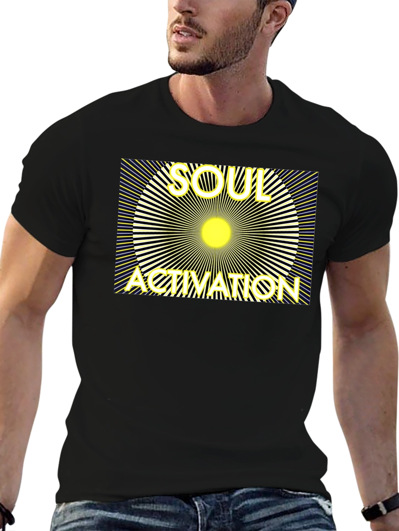 Soul Activation Graphic Tee - Black