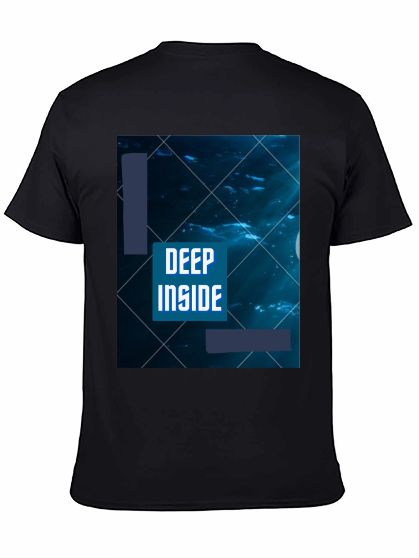 Deep Inside Graphic T-Shirt - Black