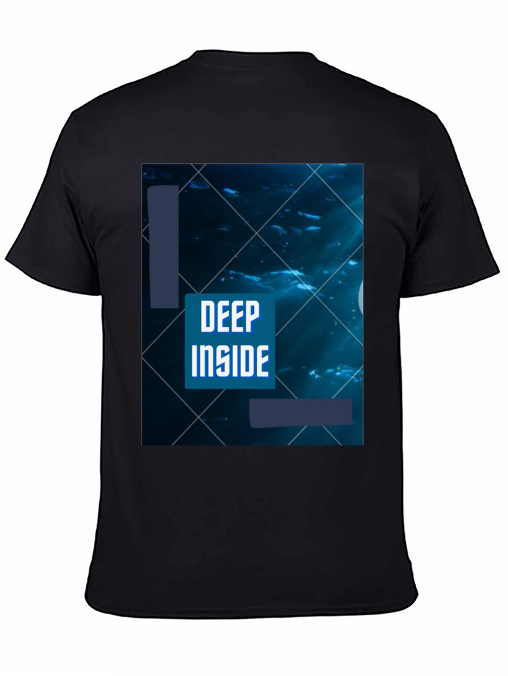 Deep Inside Graphic T-Shirt - Black
