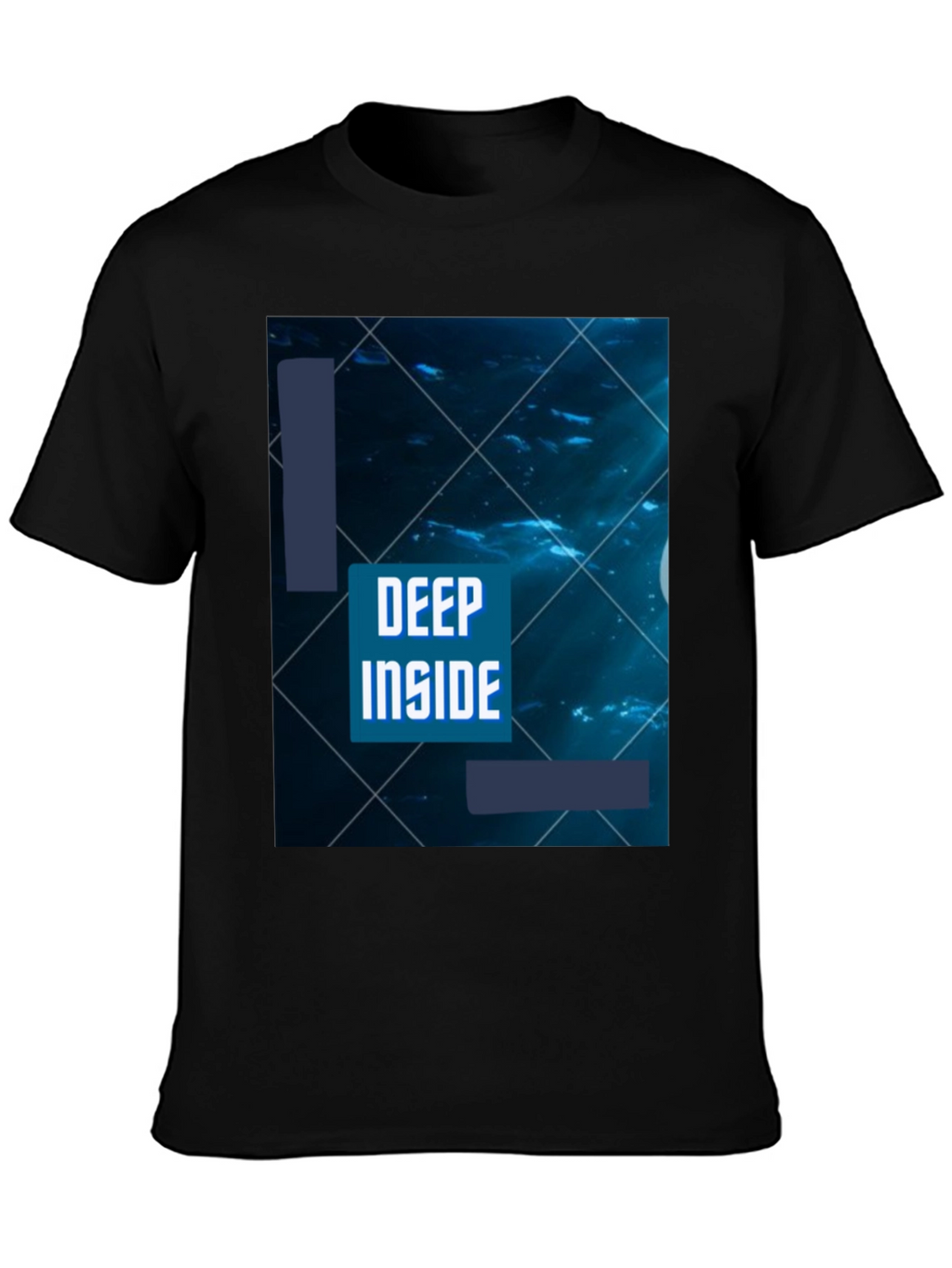 Deep Inside Graphic T-Shirt - Black