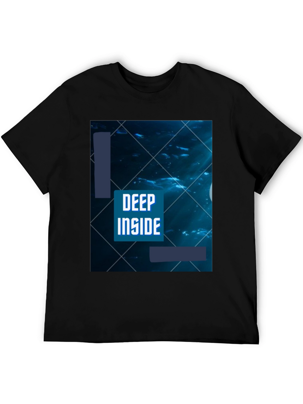 Deep Inside Graphic T-Shirt - Black