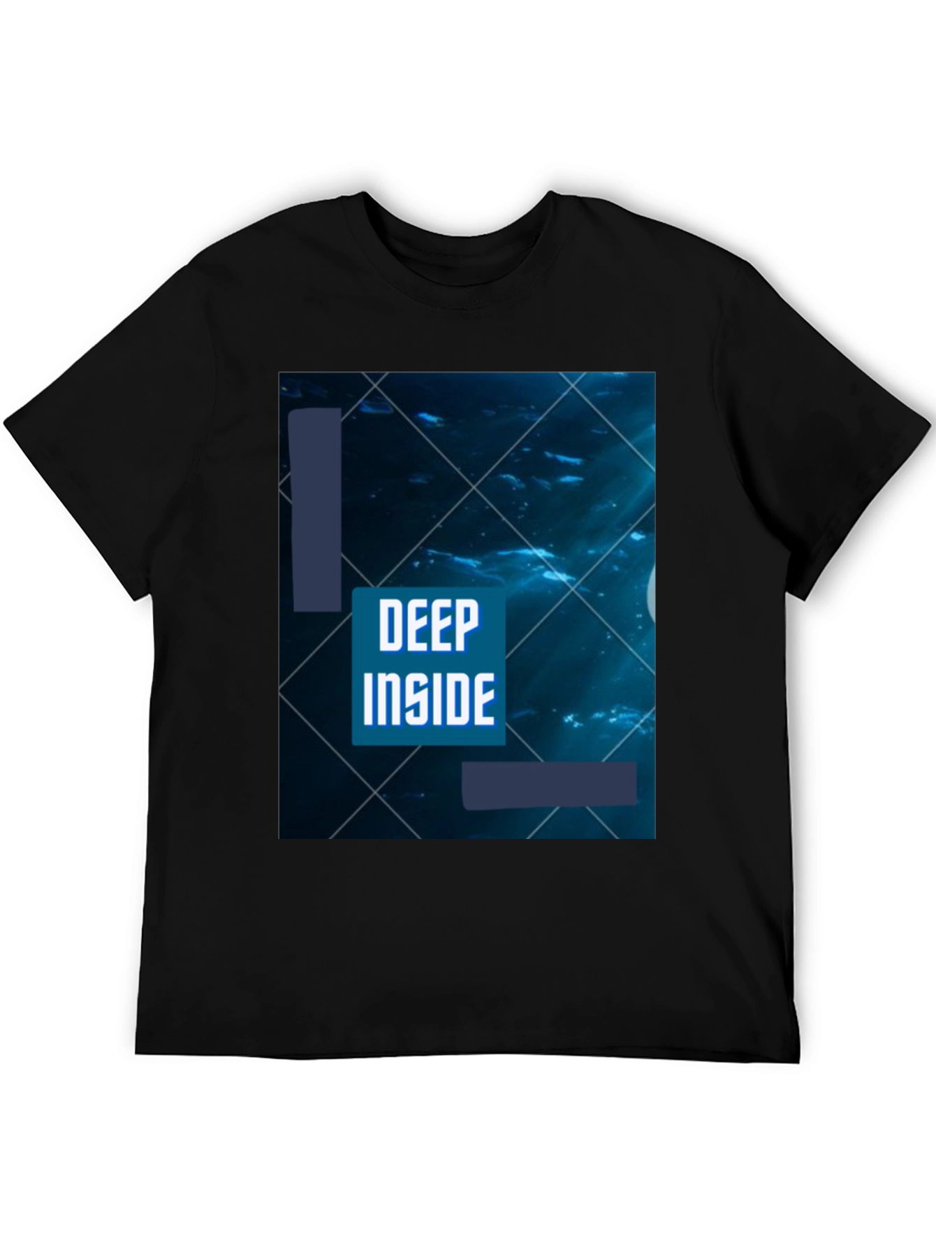 Deep Inside Graphic T-Shirt - Black